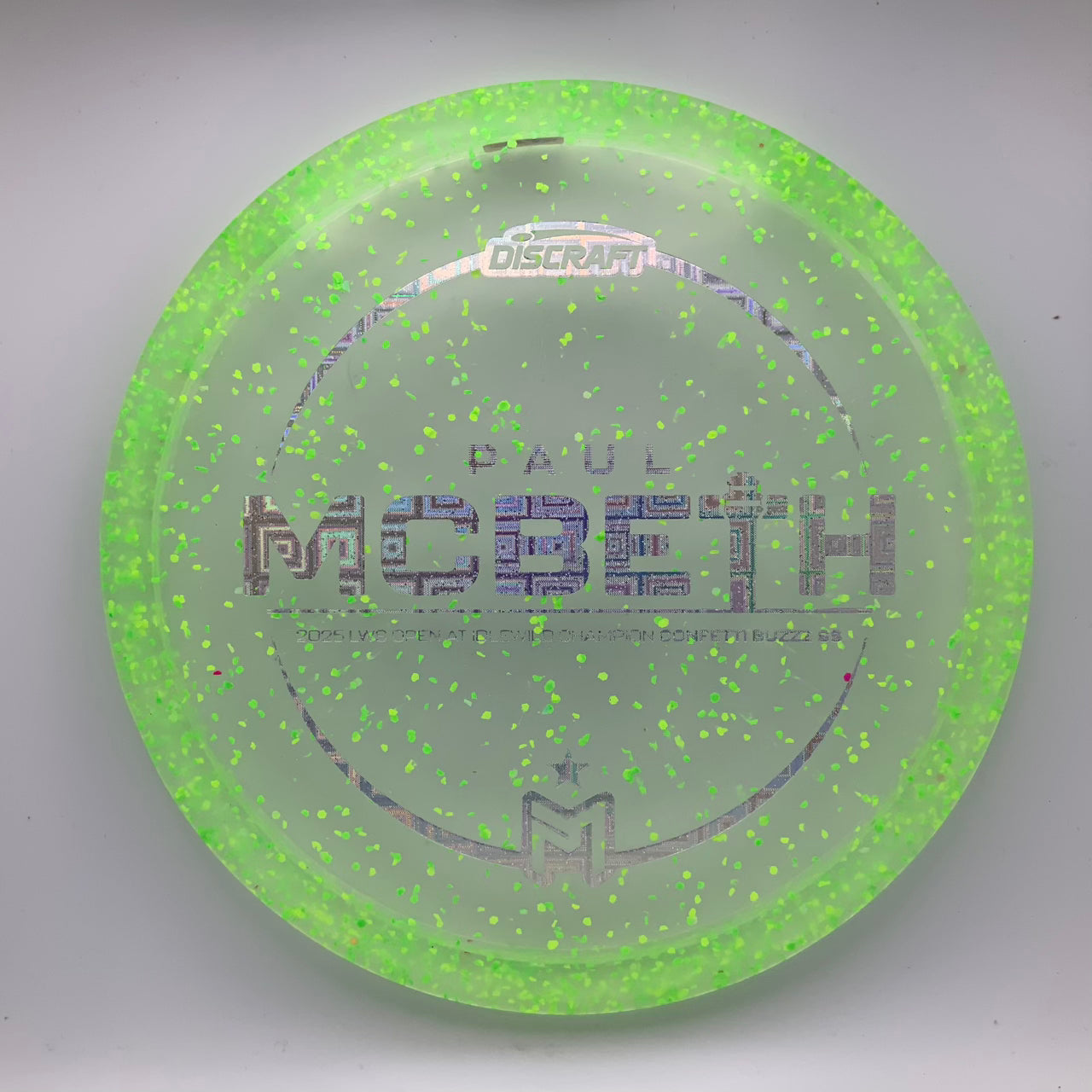 Discraft Buzzz SS - Paul McBeth Victory Edition Z Confetti #36 - 173-174 - Astro Discs TX - Houston Disc Golf
