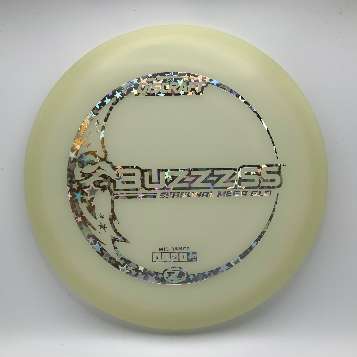 Discraft Buzzz SS - Glo Z Mega Glo Z #5 - 174 - Astro Discs TX - Houston Disc Golf