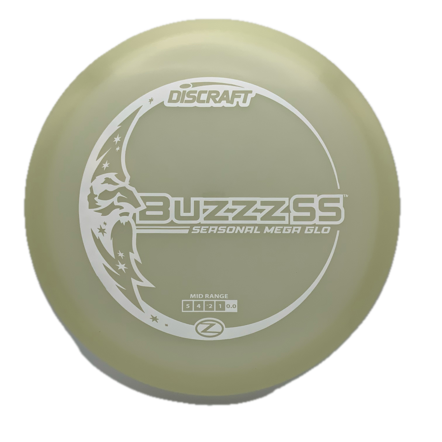 Discraft Buzzz SS - Glo Z Mega Glo Z #17 - 176 - Astro Discs TX - Houston Disc Golf