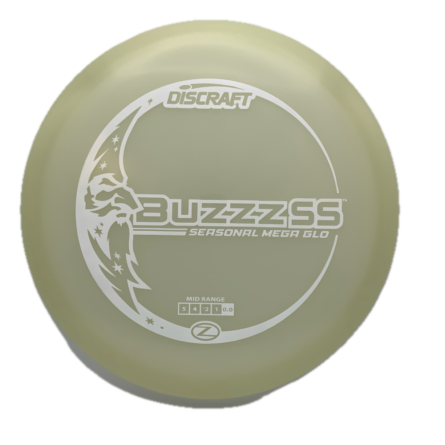 Discraft Buzzz SS - Glo Z Mega Glo Z #19 - 176 - Astro Discs TX - Houston Disc Golf