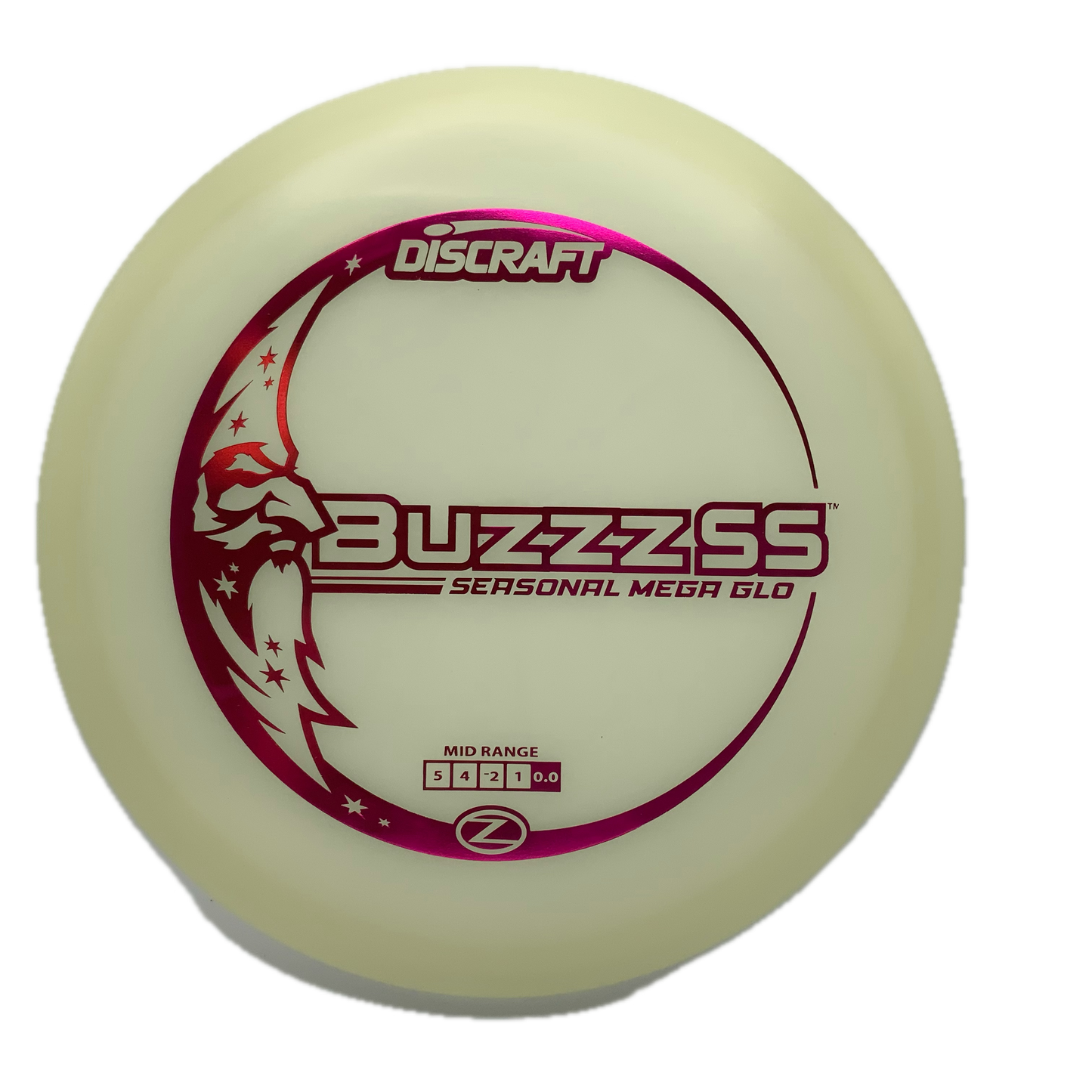 Discraft Buzzz SS - Glo Z Mega Glo Z #22 - 178 - Astro Discs TX - Houston Disc Golf