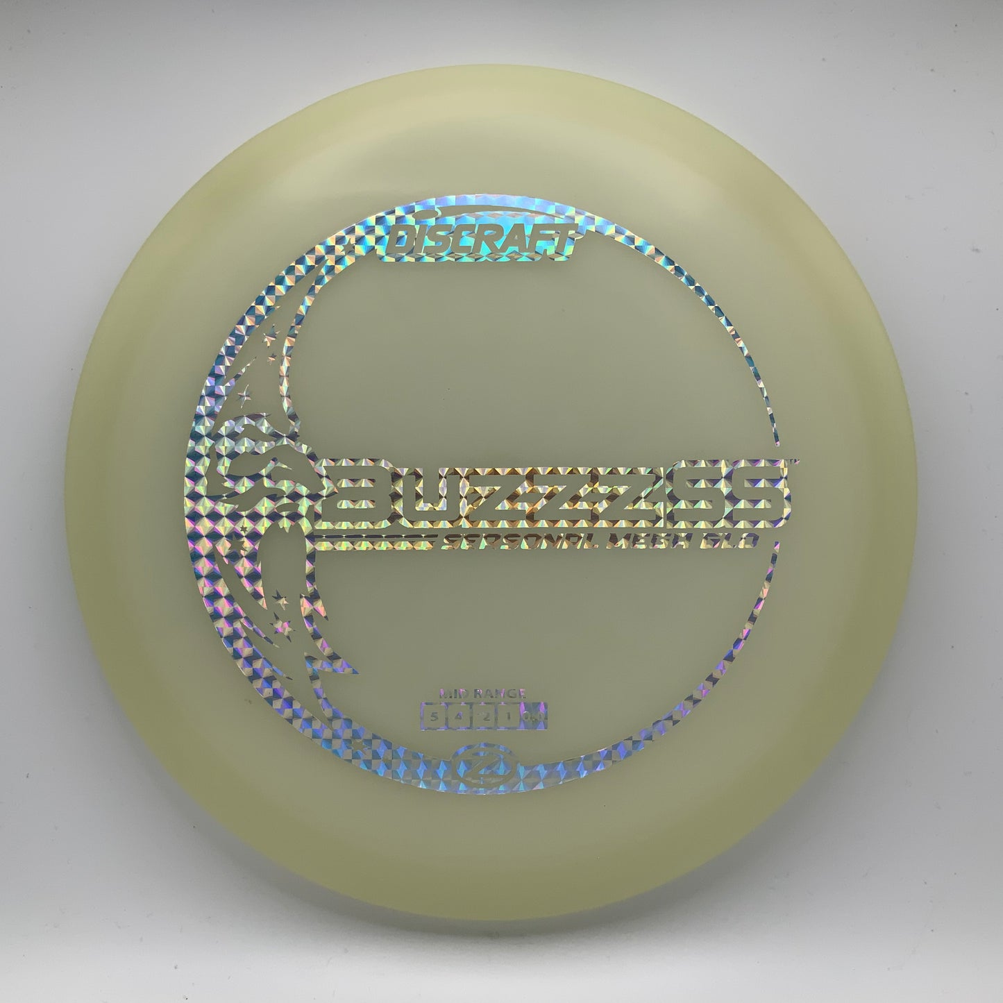 Discraft Buzzz SS - Glo Z Mega Glo Z #23 - 178 - Astro Discs TX - Houston Disc Golf
