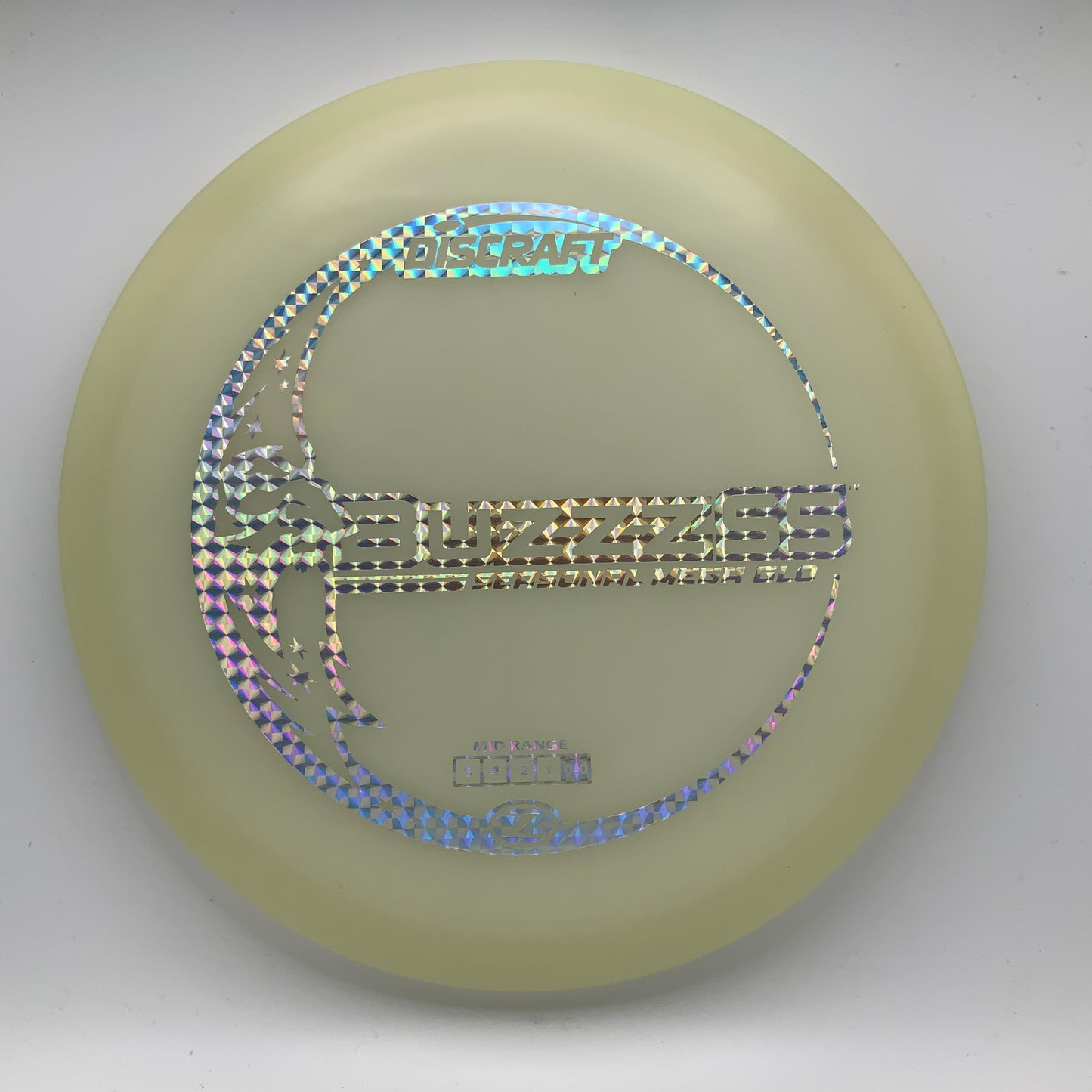 Discraft Buzzz SS - Glo Z Mega Glo Z #24 - 178 - Astro Discs TX - Houston Disc Golf