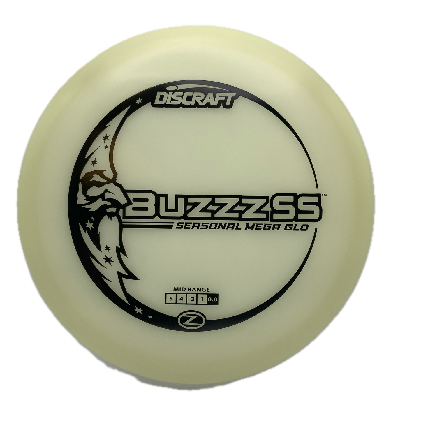 Discraft Buzzz SS - Glo Z Mega Glo Z #33 - 179 - Astro Discs TX - Houston Disc Golf