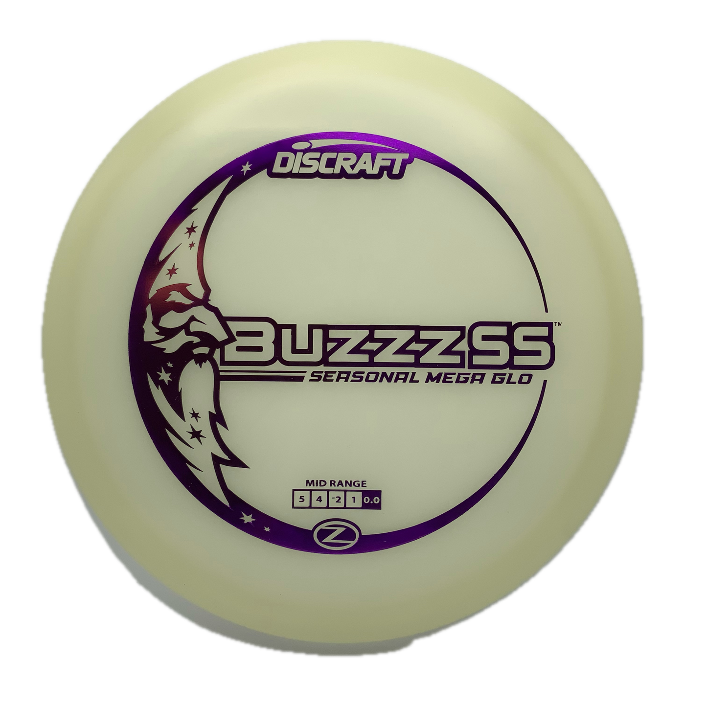 Discraft Buzzz SS - Glo Z Mega Glo Z #35 - 180 - Astro Discs TX - Houston Disc Golf