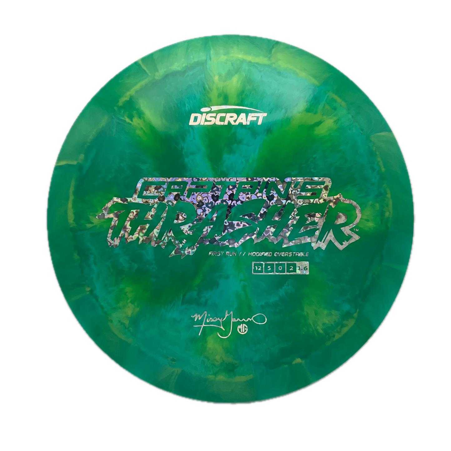 Discraft Captain’s Thrasher First Run #33 - 173-174 - Astro Discs TX - Houston Disc Golf