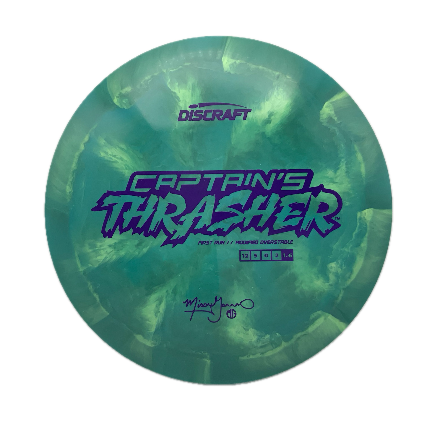 Discraft Captain’s Thrasher First Run #35 - 173-174 - Astro Discs TX - Houston Disc Golf