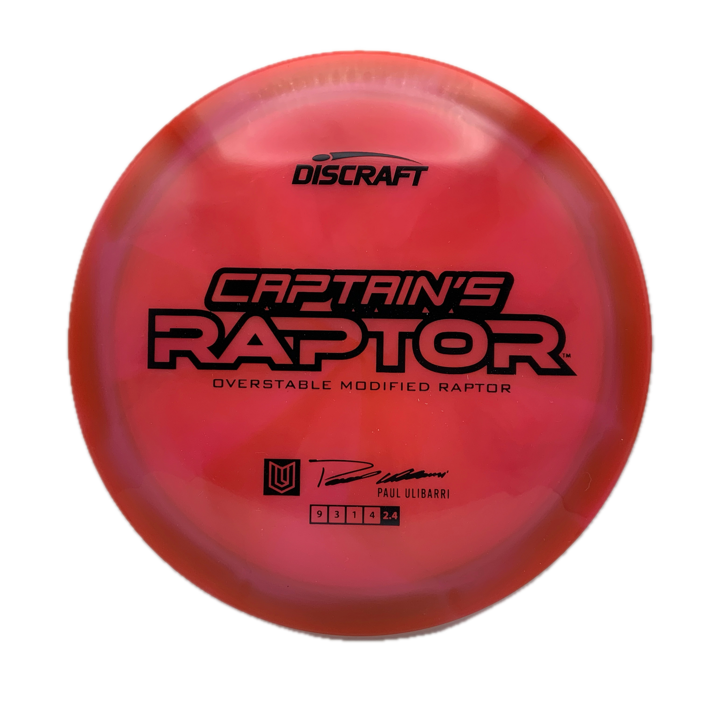 Discraft Captain's Raptor - 2025 Ulibarri Signature Series Special Blend #45 - 173-174 - Astro Discs TX - Houston Disc Golf