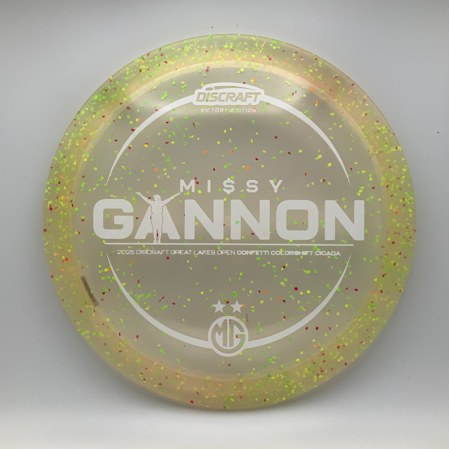 Discraft Cicada - Missy Gannon Victory Edition Confetti Colorshift #71 - 170-172 - Astro Discs TX - Houston Disc Golf