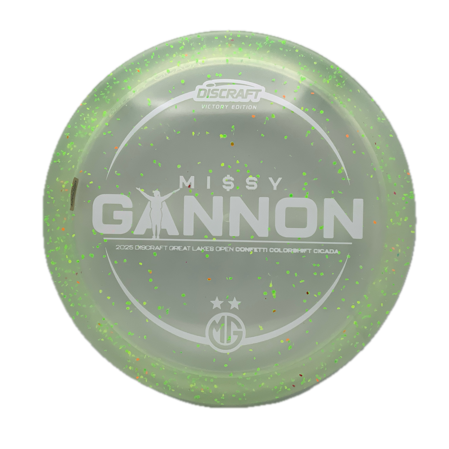 Discraft Cicada - Missy Gannon Victory Edition Confetti Colorshift #73 - 170-172 - Astro Discs TX - Houston Disc Golf