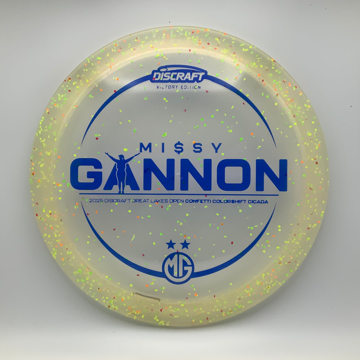 Discraft Cicada - Missy Gannon Victory Edition Confetti Colorshift #77 - 170-172 - Astro Discs TX - Houston Disc Golf