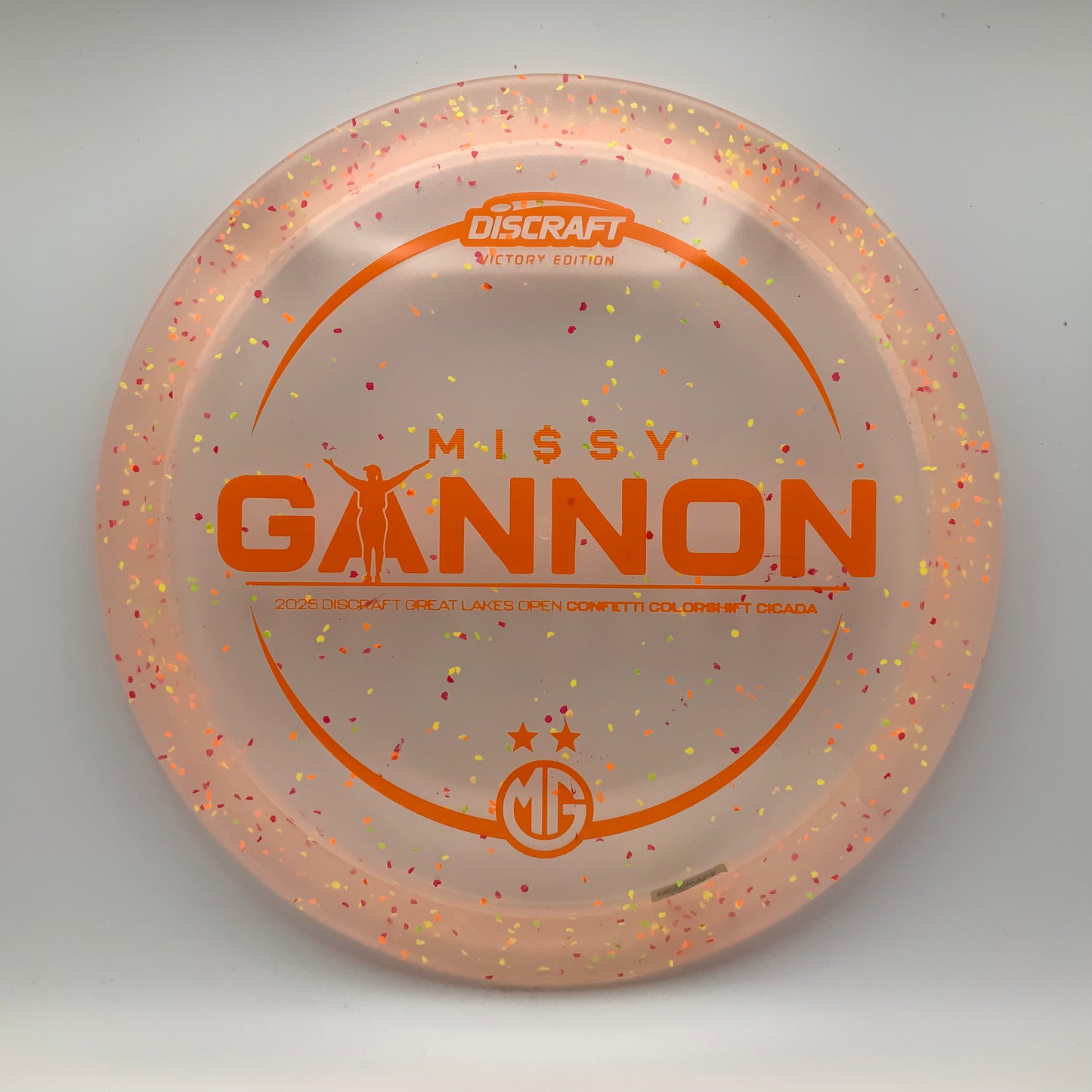 Discraft Cicada - Missy Gannon Victory Edition Confetti Colorshift #79 - 170-172 - Astro Discs TX - Houston Disc Golf