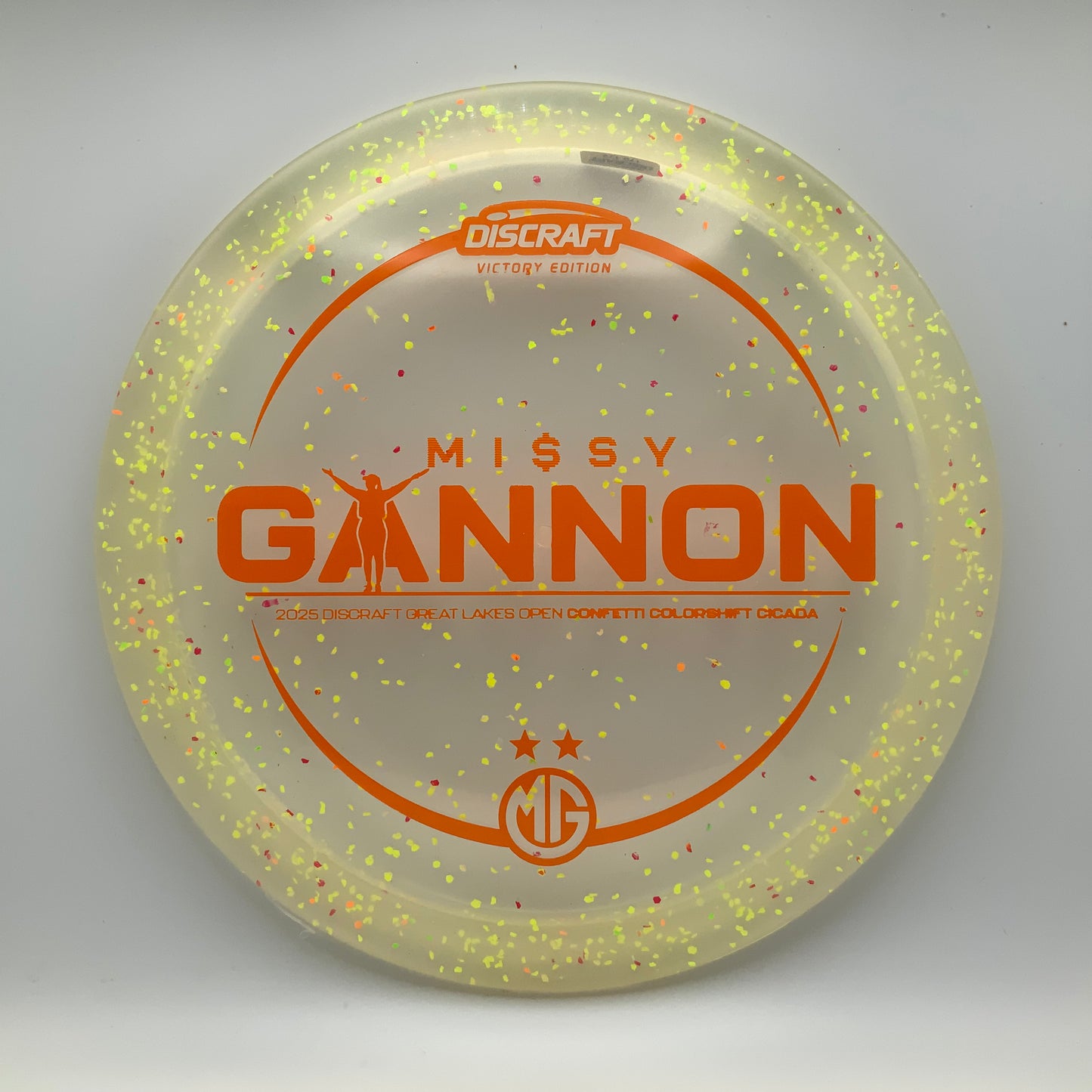 Discraft Cicada - Missy Gannon Victory Edition Confetti Colorshift #80 - 170-172 - Astro Discs TX - Houston Disc Golf