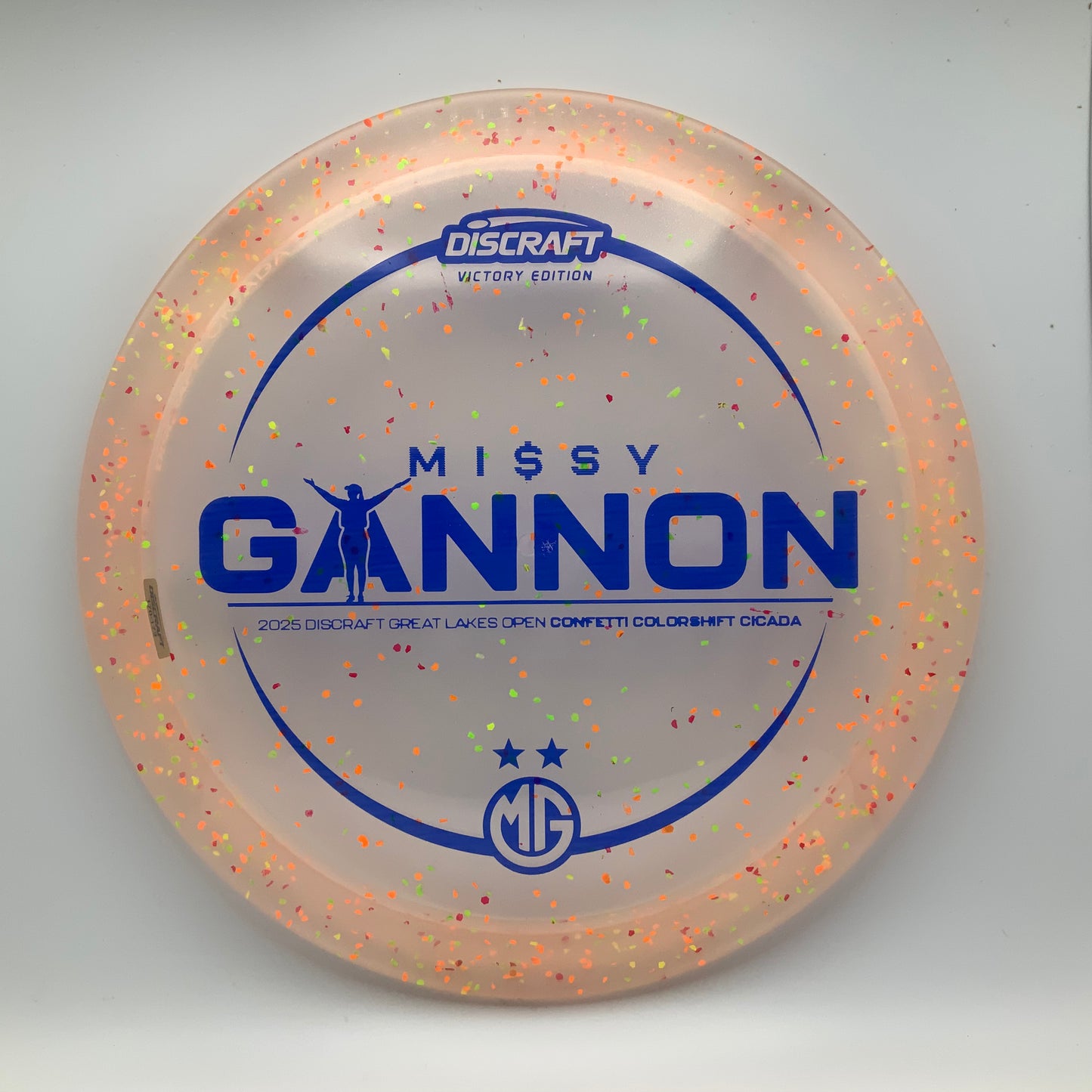 Discraft Cicada - Missy Gannon Victory Edition Confetti Colorshift #90 - 170-172 - Astro Discs TX - Houston Disc Golf