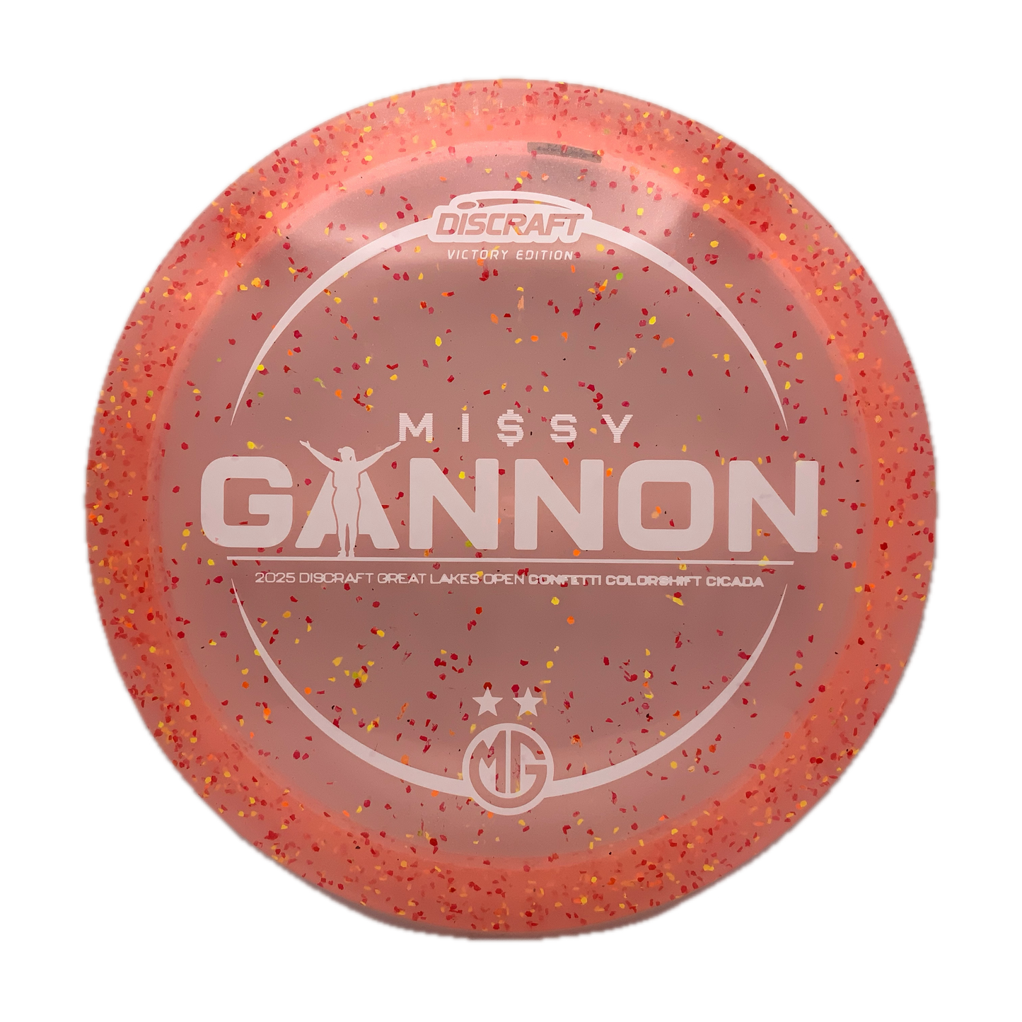 Discraft Cicada - Missy Gannon Victory Edition Confetti Colorshift #92 - 170-172 - Astro Discs TX - Houston Disc Golf