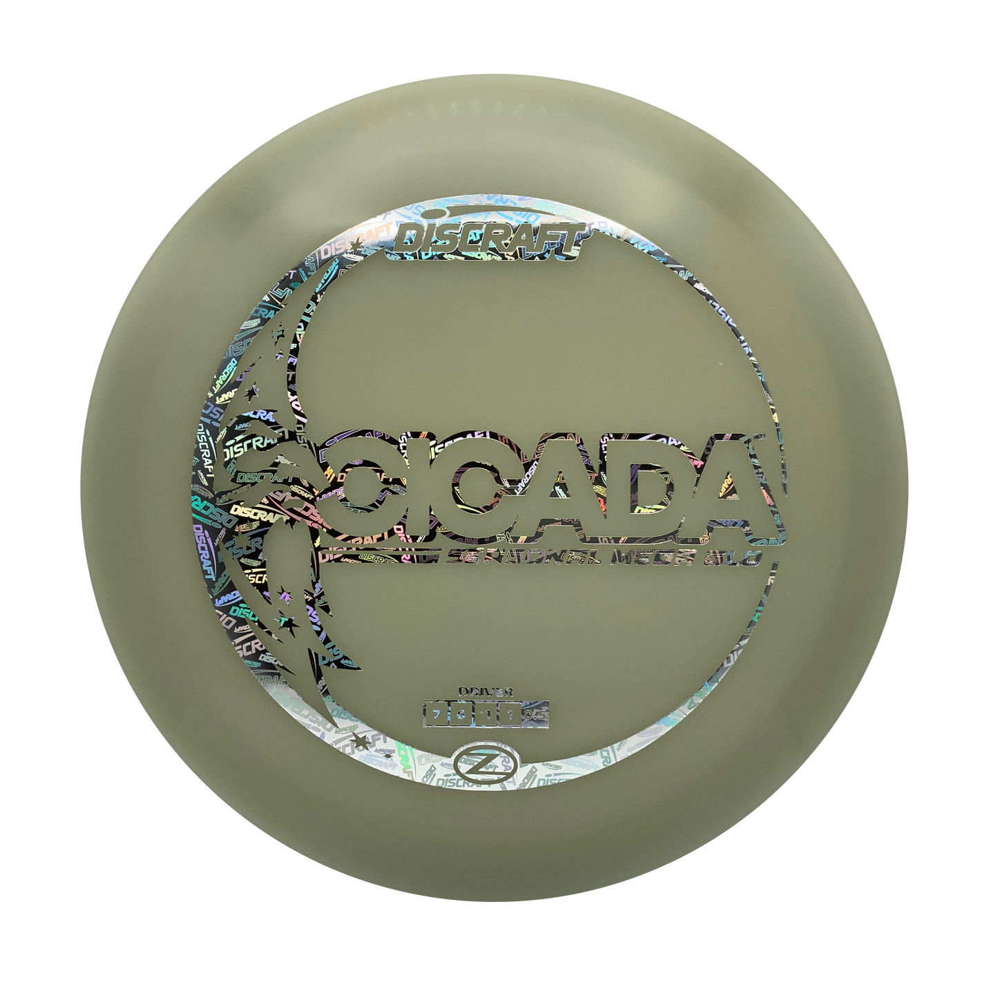 Discraft Cicada - Mega Glo Z Mega Glo Z #22 - 175-176 - Astro Discs TX - Houston Disc Golf