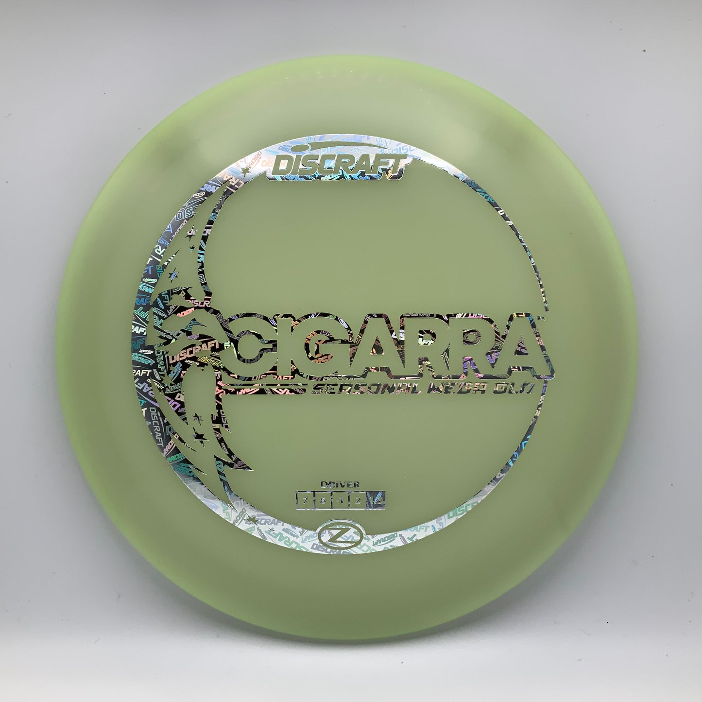 Discraft Cigarra - Mega Glo Z Mega Glo Z #119 - 175-176 - Astro Discs TX - Houston Disc Golf
