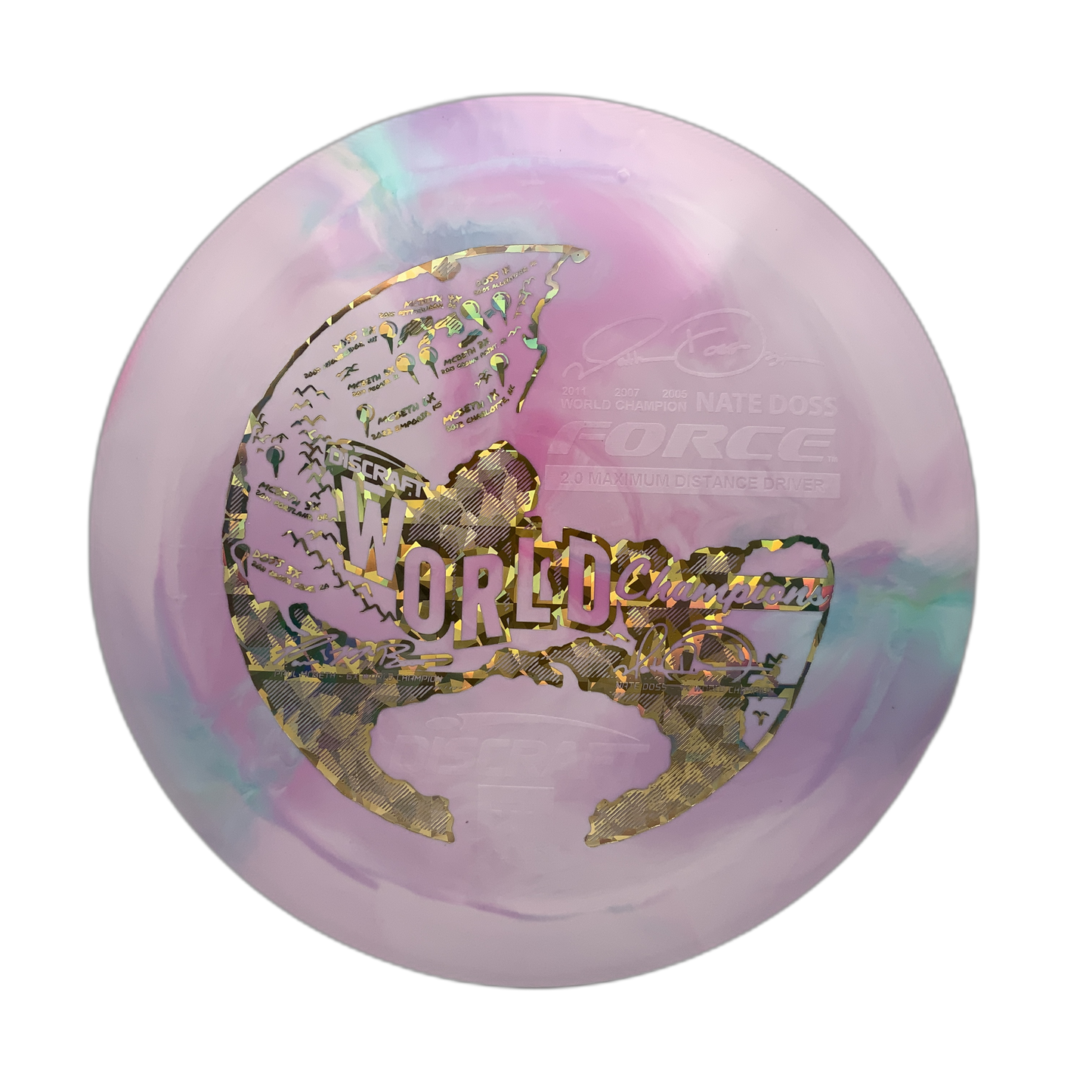 Discraft Force - ESP Swirl ESP Swirl #35 - 173-174 - Astro Discs TX - Houston Disc Golf