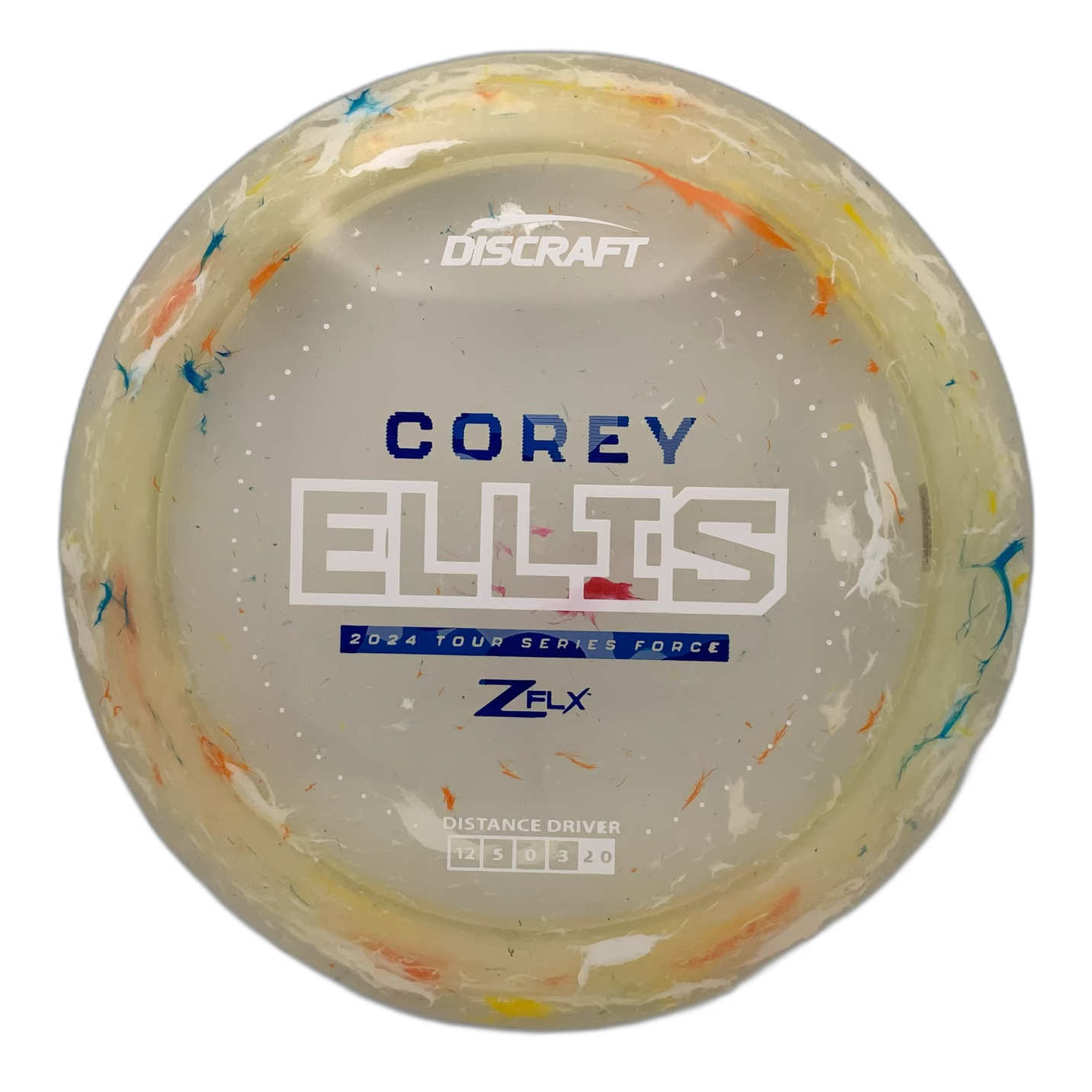 Discraft Force - 2024 Tour Series Jawbreaker Z FLX Jawbreaker Z FLX 15 - 173-174 - Astro Discs TX - Houston Disc Golf