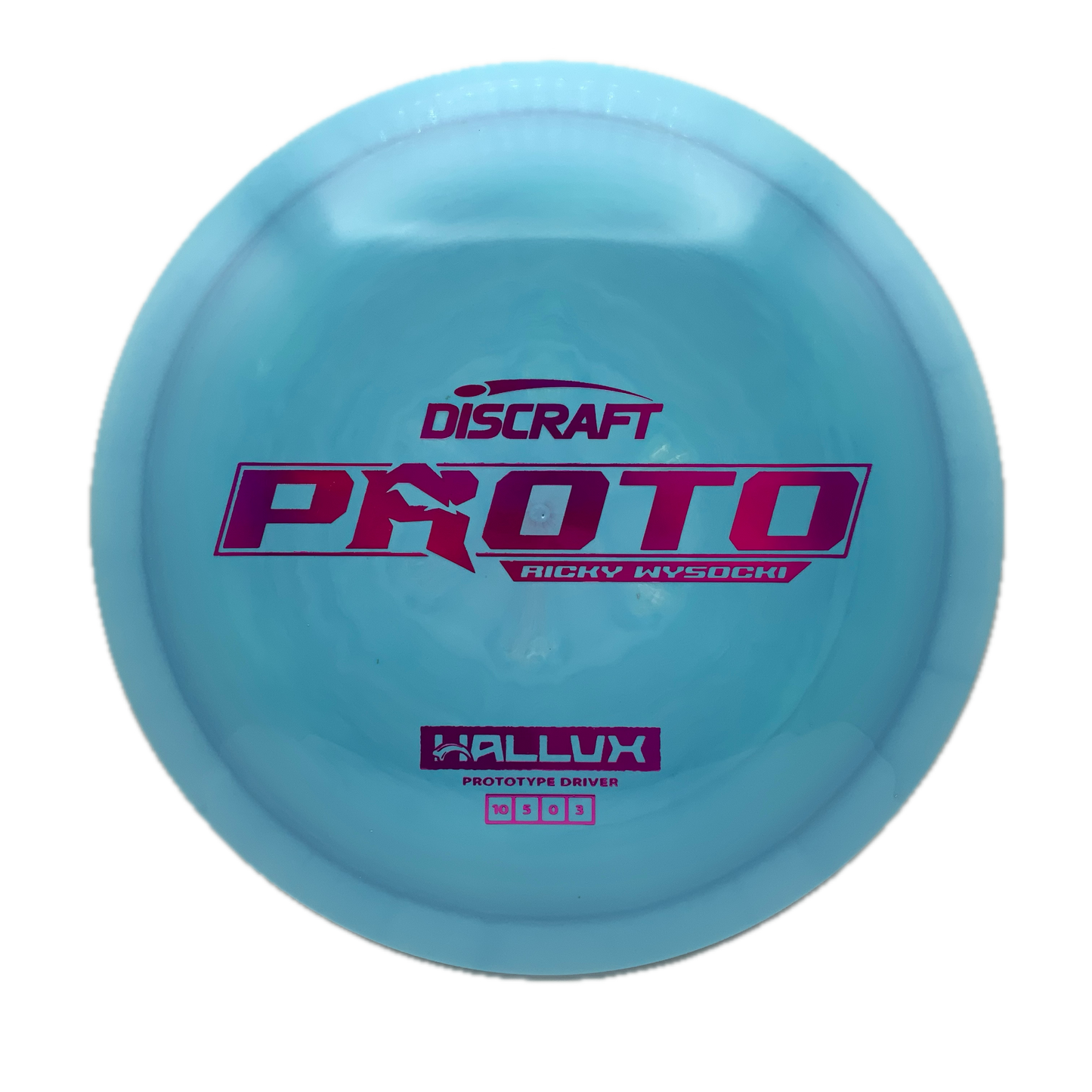 Discraft Hallux - Ricky Wysocki Prototype Prototype #35 - 176 - Astro Discs TX - Houston Disc Golf