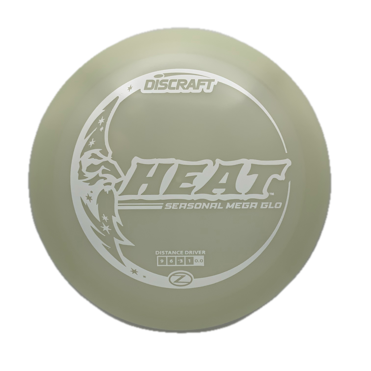 Discraft Heat - Glo Z Mega Glo Z #7 - 171 - Astro Discs TX - Houston Disc Golf