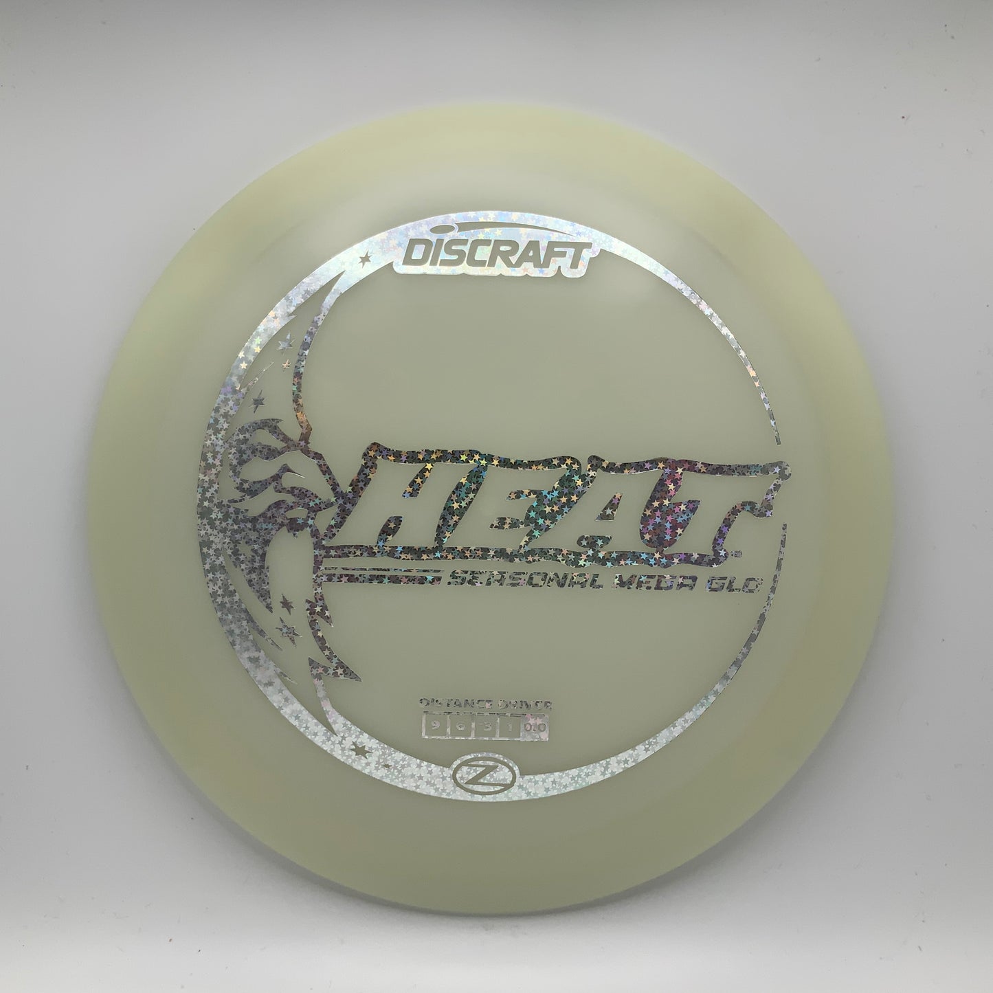 Discraft Heat - Glo Z Mega Glo Z #11 - 171 - Astro Discs TX - Houston Disc Golf
