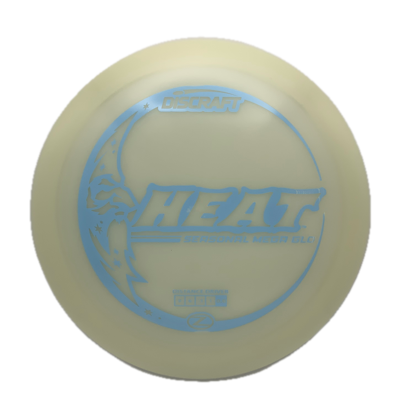 Discraft Heat - Glo Z Mega Glo Z #15 - 174 - Astro Discs TX - Houston Disc Golf