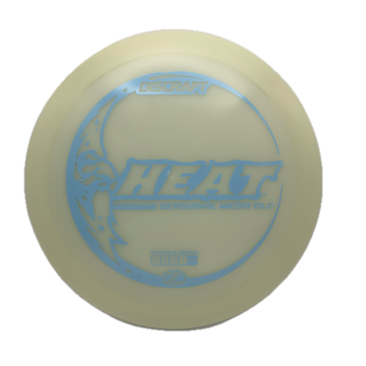 Discraft Heat - Glo Z Mega Glo Z #17 - 174 - Astro Discs TX - Houston Disc Golf