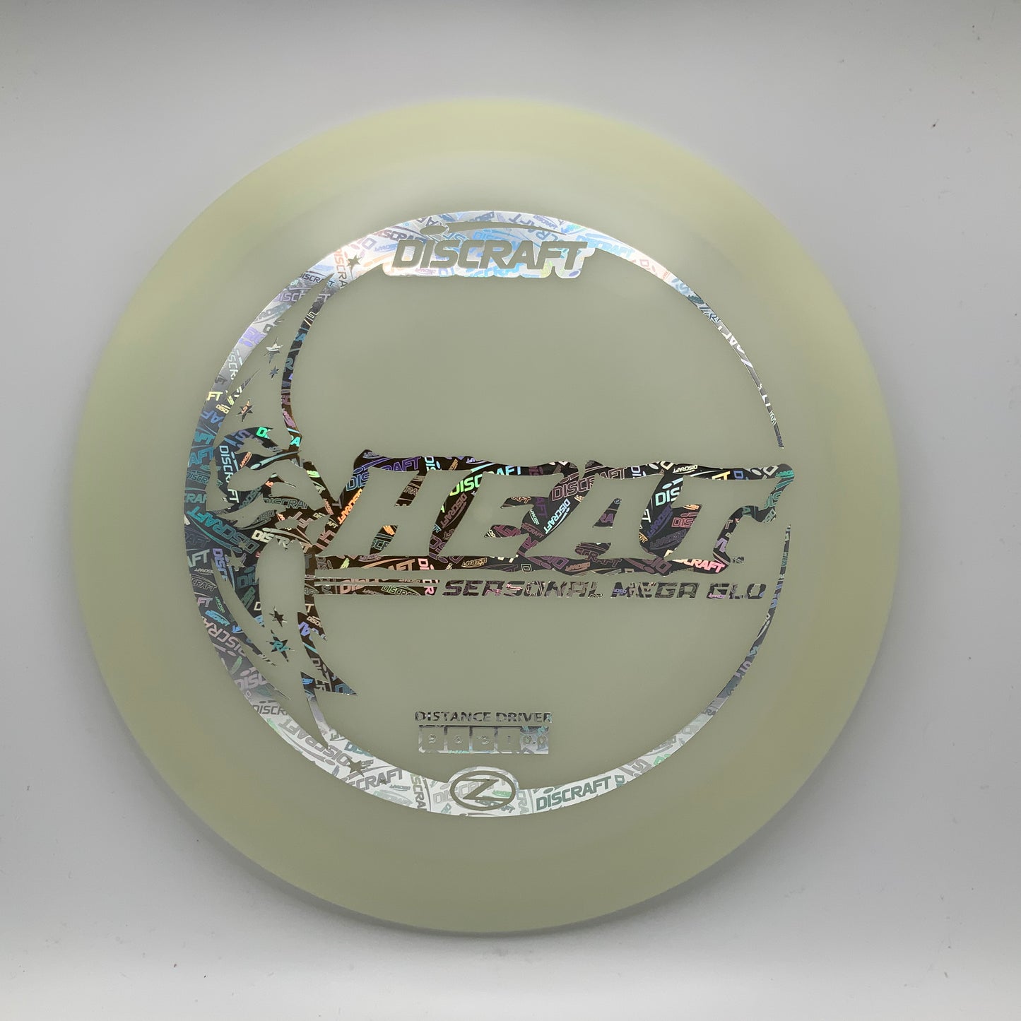 Discraft Heat - Glo Z Mega Glo Z #18 - 174 - Astro Discs TX - Houston Disc Golf