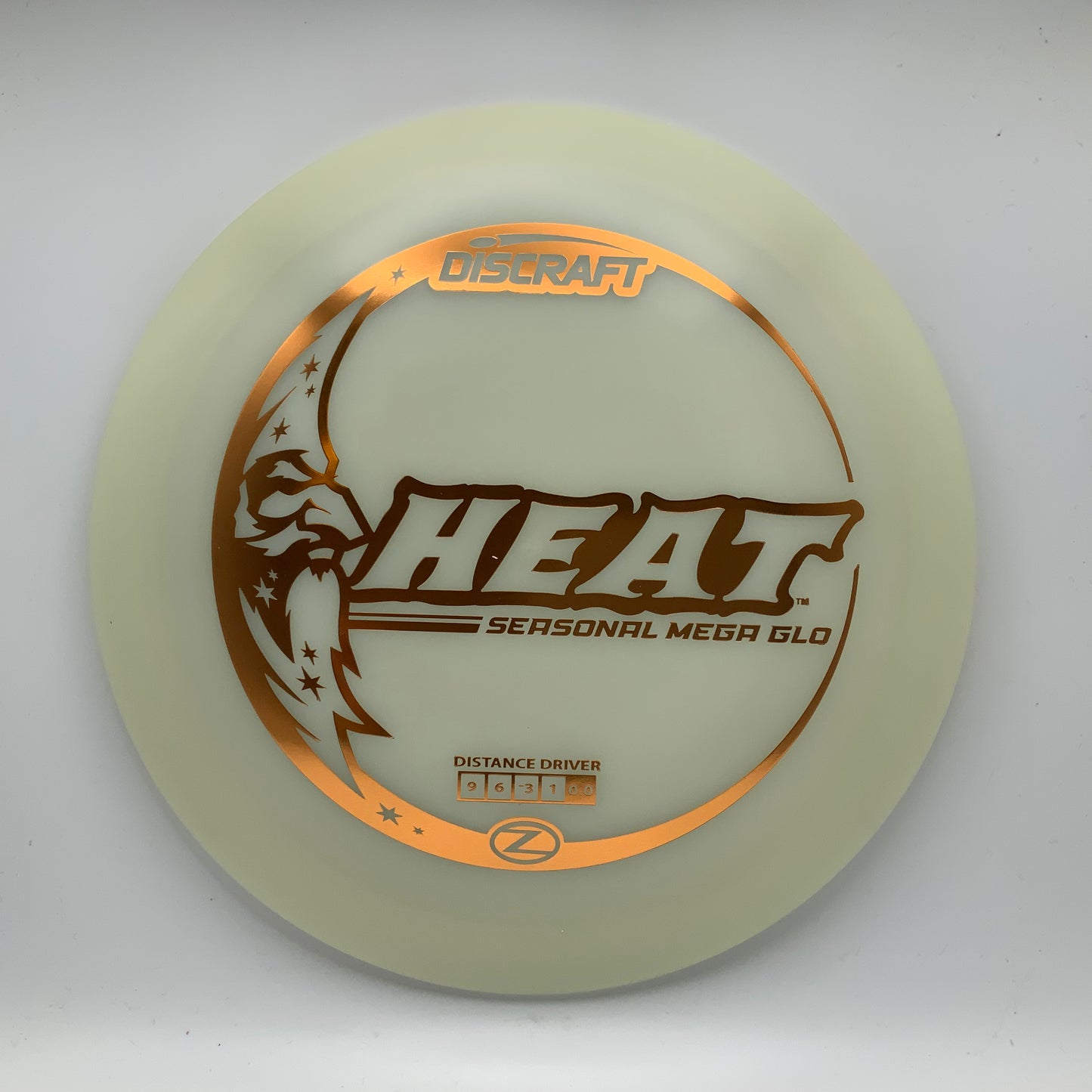 Discraft Heat - Glo Z Mega Glo Z #23 - 176 - Astro Discs TX - Houston Disc Golf