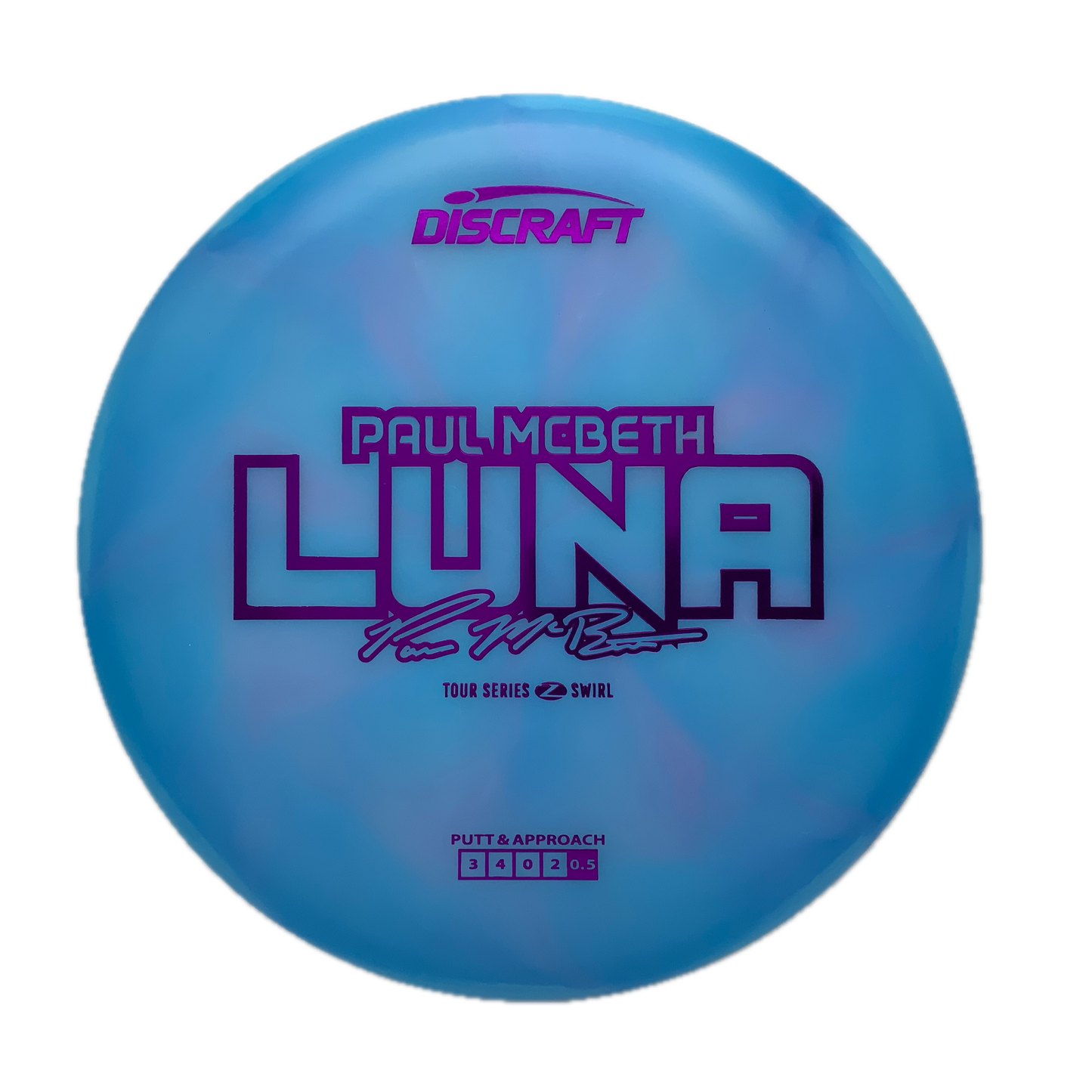 Discraft Luna - 2025 Paul McBeth Tour Series - Astro Discs TX - Houston Disc Golf