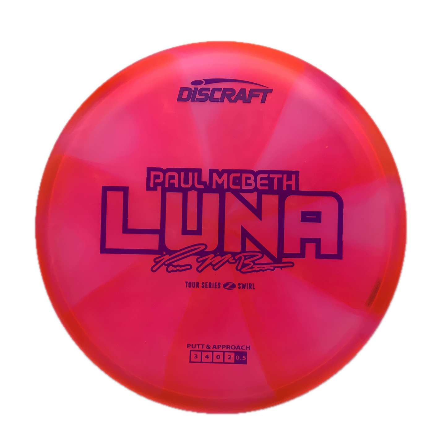 Discraft Luna - 2025 Paul McBeth Tour Series - Astro Discs TX - Houston Disc Golf