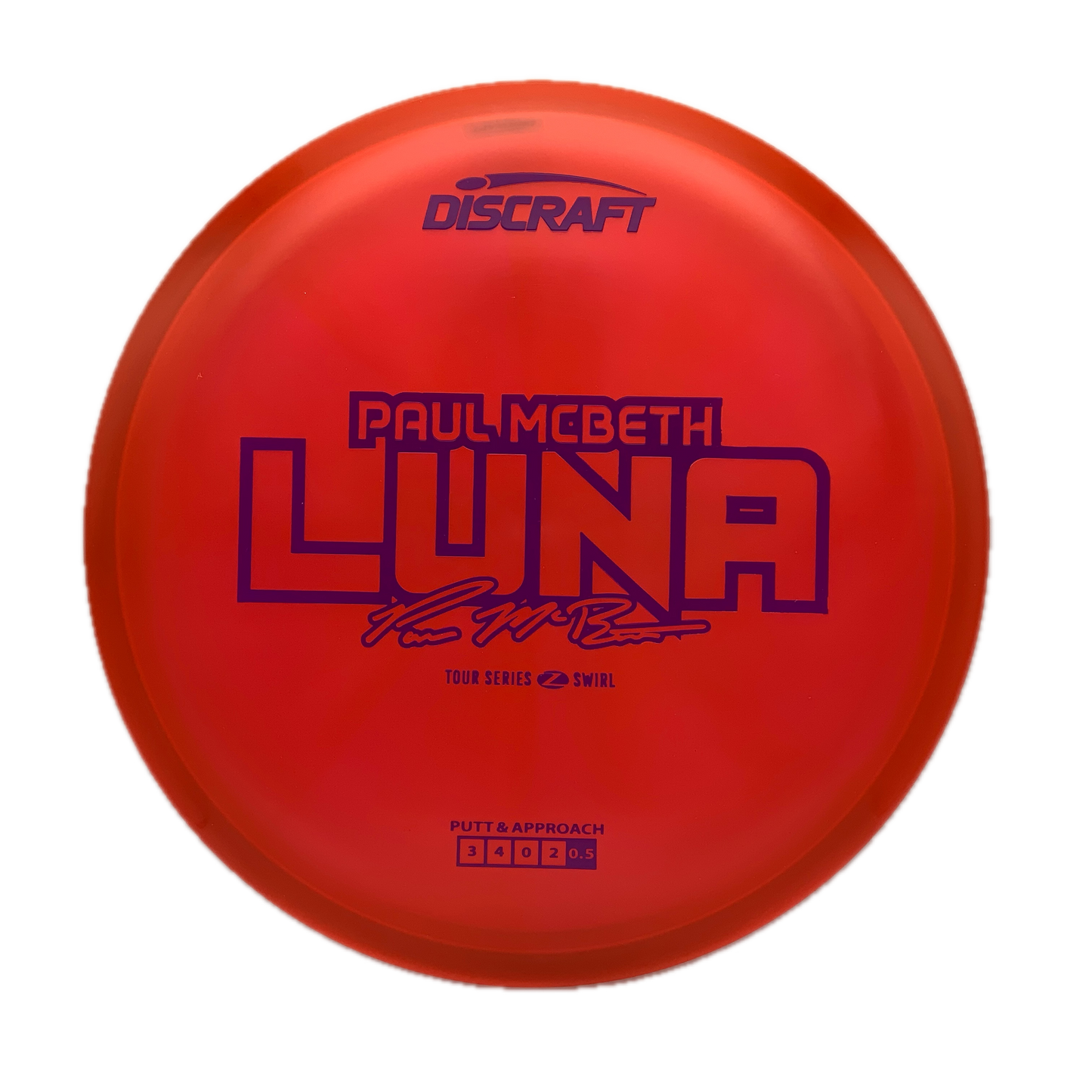 Discraft Luna - 2025 Paul McBeth Tour Series - Astro Discs TX - Houston Disc Golf