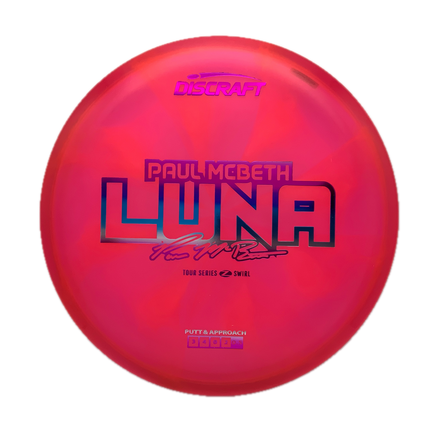 Discraft Luna - 2025 Paul McBeth Tour Series - Astro Discs TX - Houston Disc Golf