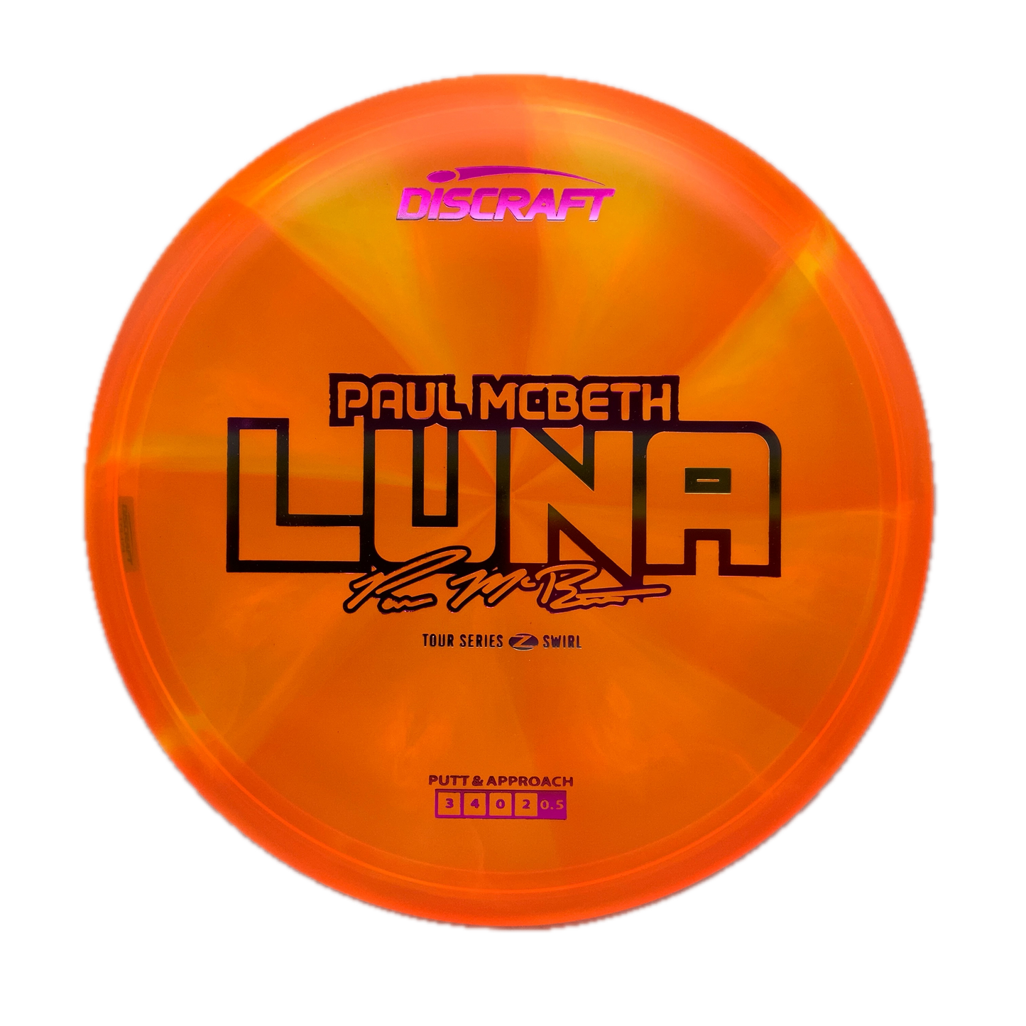 Discraft Luna - 2025 Paul McBeth Tour Series - Astro Discs TX - Houston Disc Golf