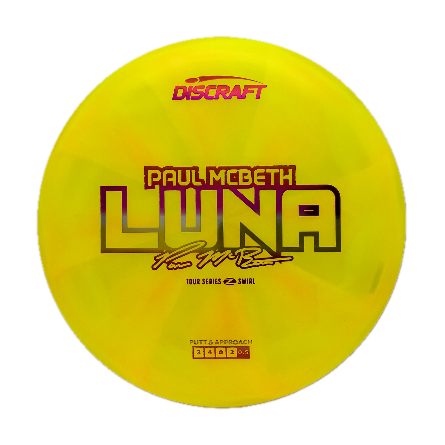 Discraft Luna - 2025 Paul McBeth Tour Series - Astro Discs TX - Houston Disc Golf