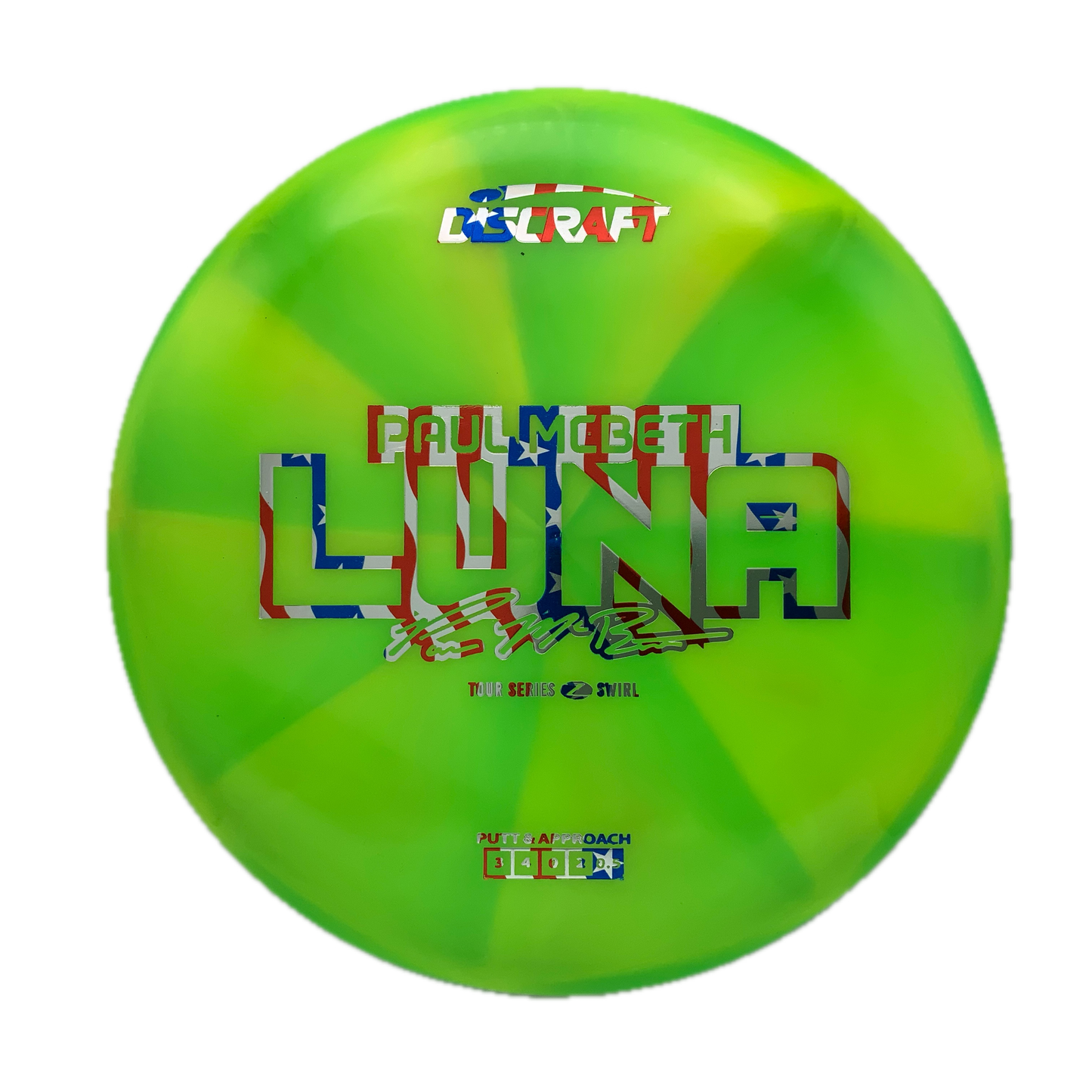 Discraft Luna - 2025 Paul McBeth Tour Series - Astro Discs TX - Houston Disc Golf