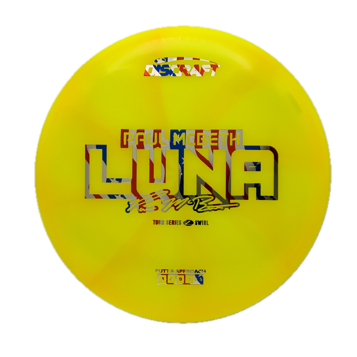 Discraft Luna - 2025 Paul McBeth Tour Series - Astro Discs TX - Houston Disc Golf