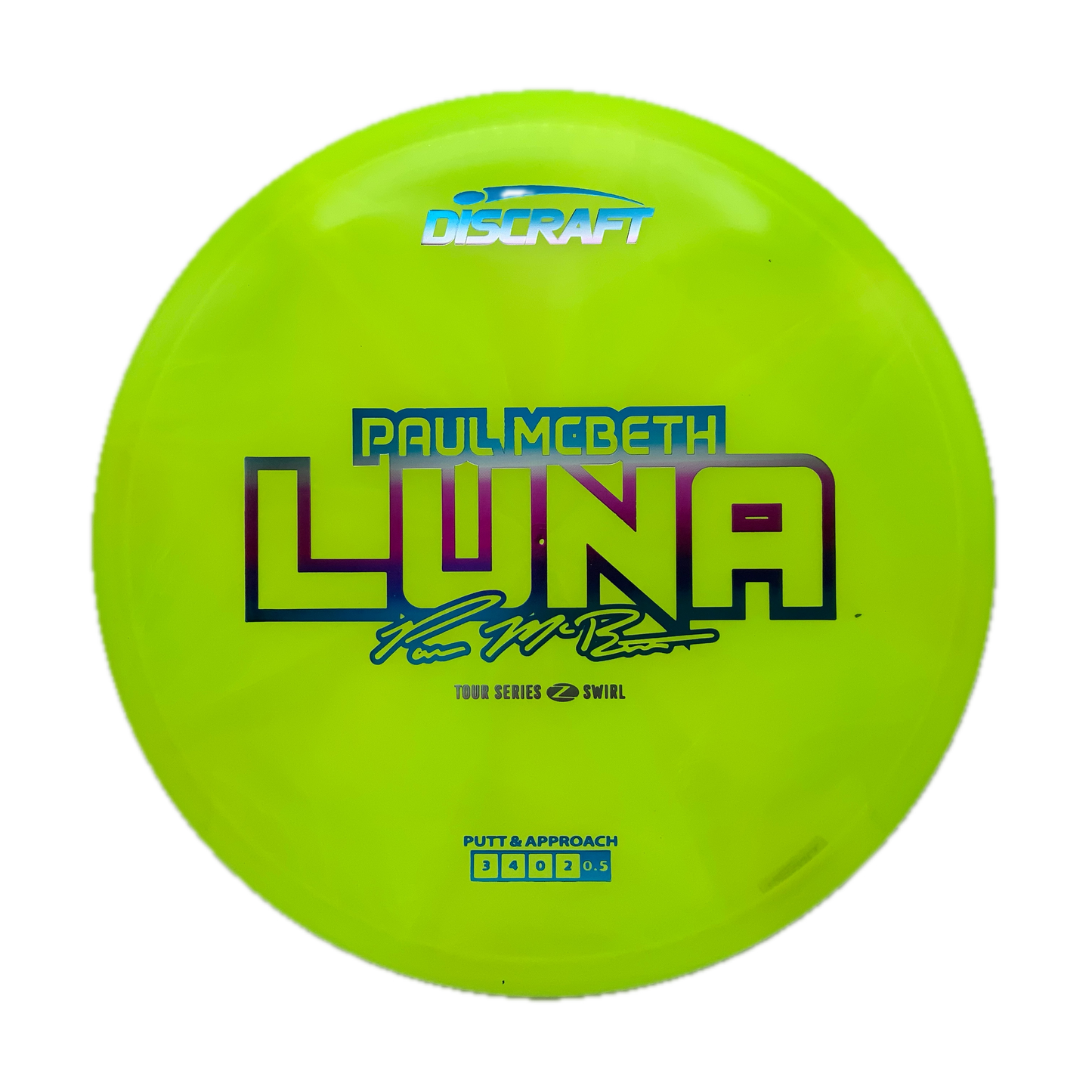 Discraft Luna - 2025 Paul McBeth Tour Series - Astro Discs TX - Houston Disc Golf
