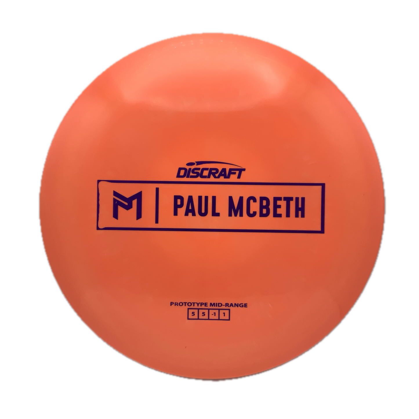 Discraft Malita - 2025 Paul McBeth Prototype ESP #4 - 167-169 - Astro Discs TX - Houston Disc Golf