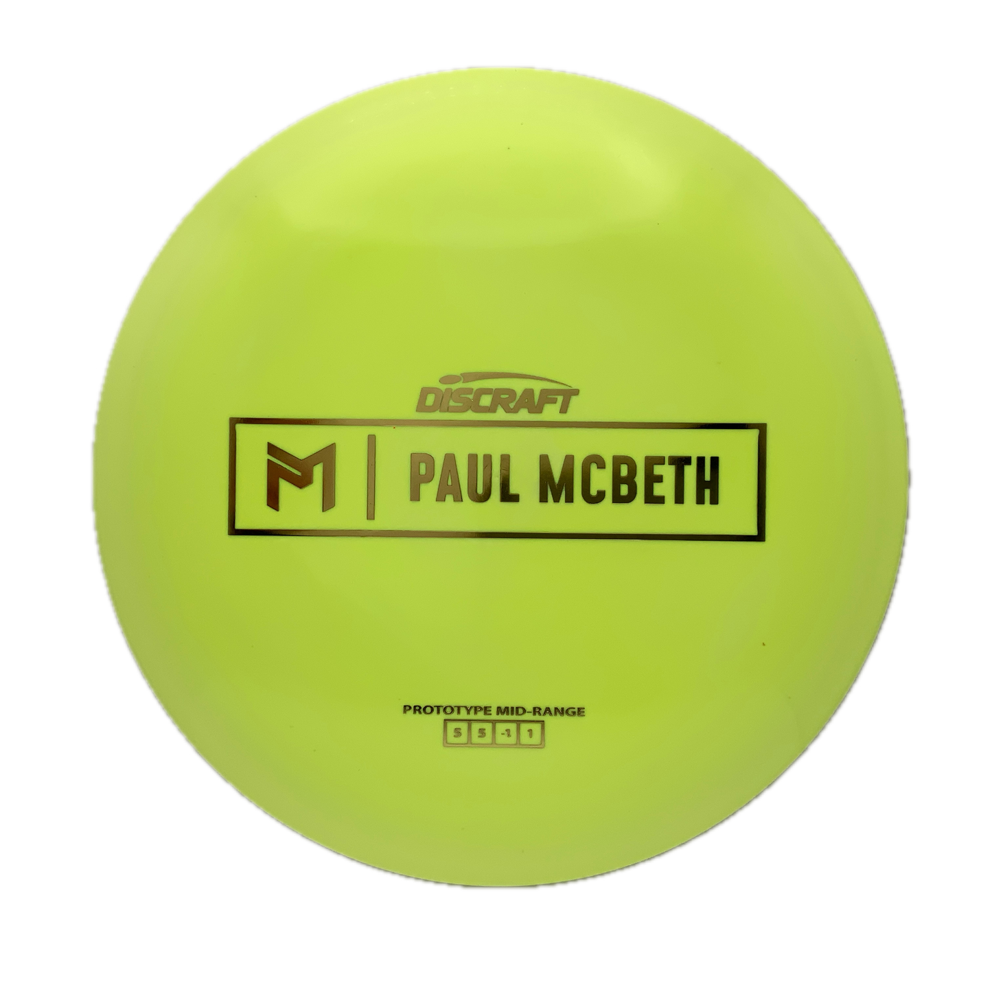 Discraft Malita - 2025 Paul McBeth Prototype ESP #7 - 167-169 - Astro Discs TX - Houston Disc Golf