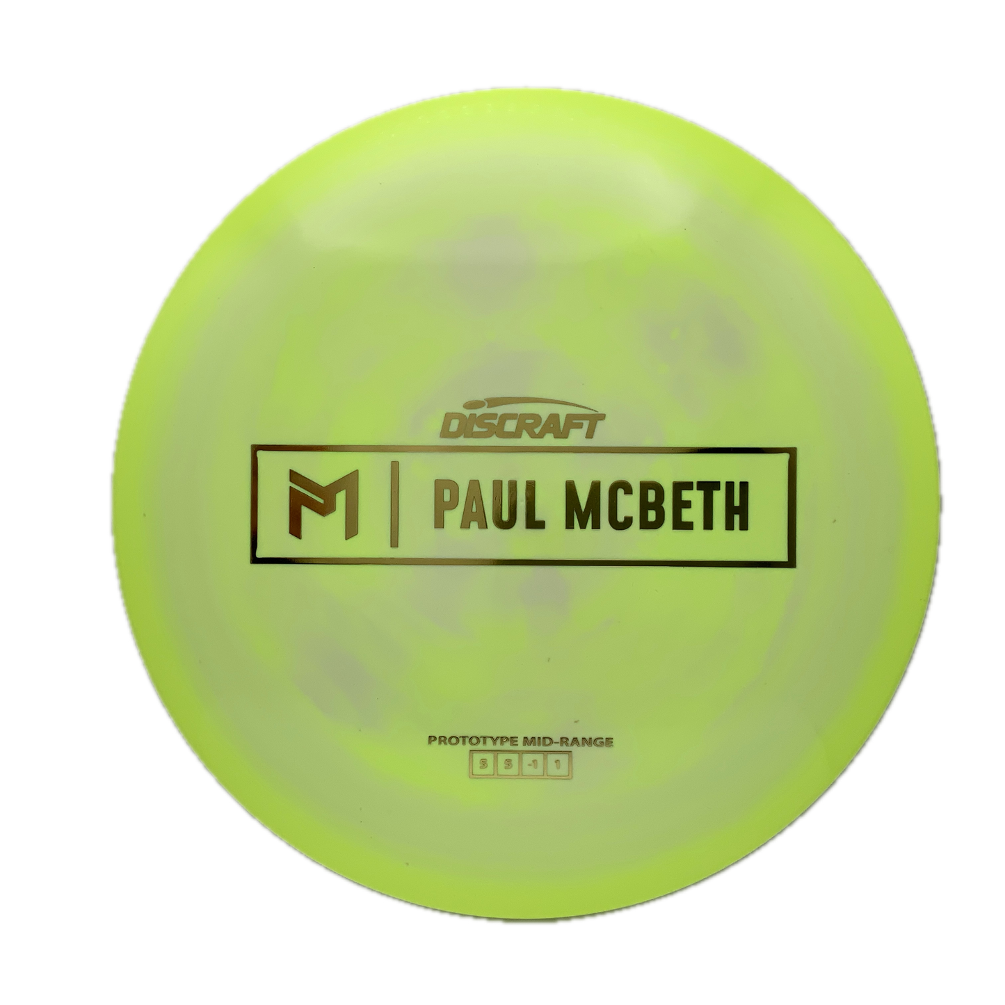 Discraft Malita - 2025 Paul McBeth Prototype ESP #8 - 167-169 - Astro Discs TX - Houston Disc Golf