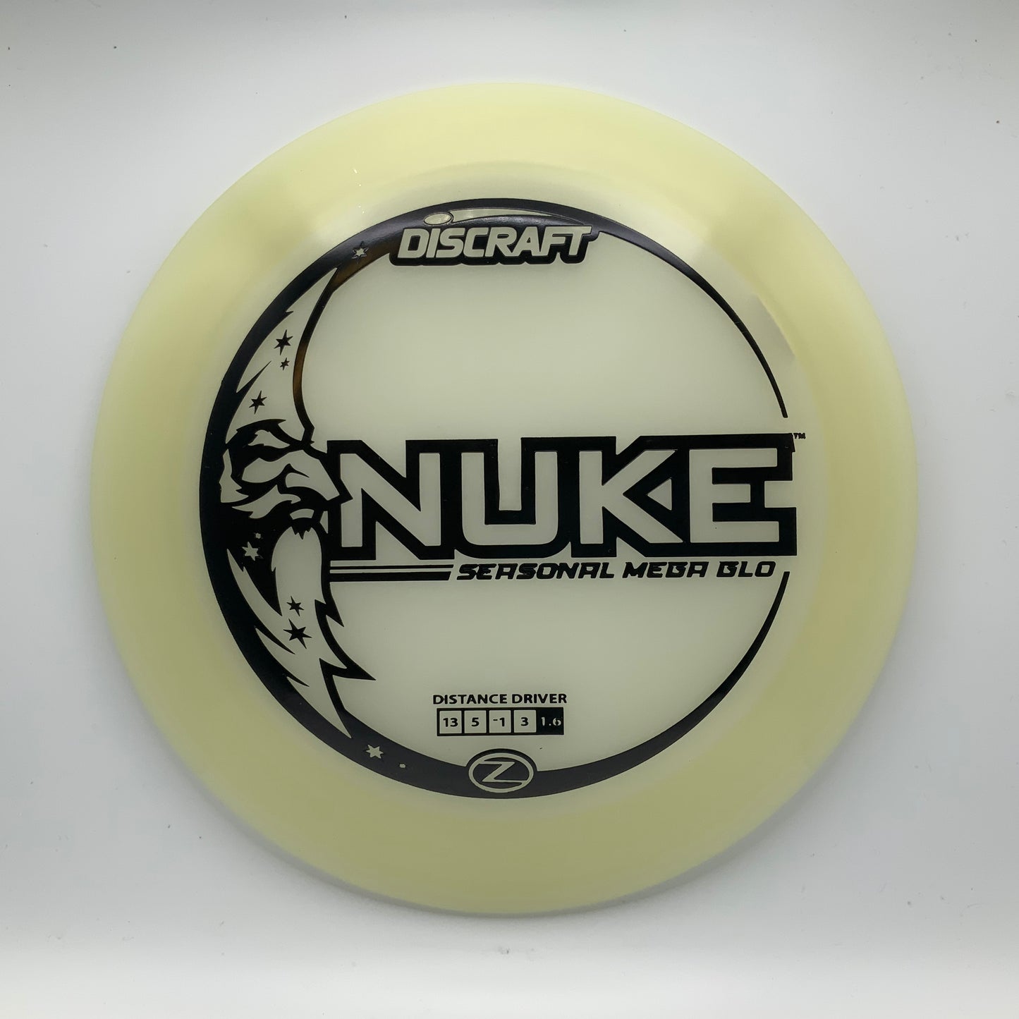 Discraft Nuke - Glo Z Mega Glo Z #11 - 173-174 - Astro Discs TX - Houston Disc Golf