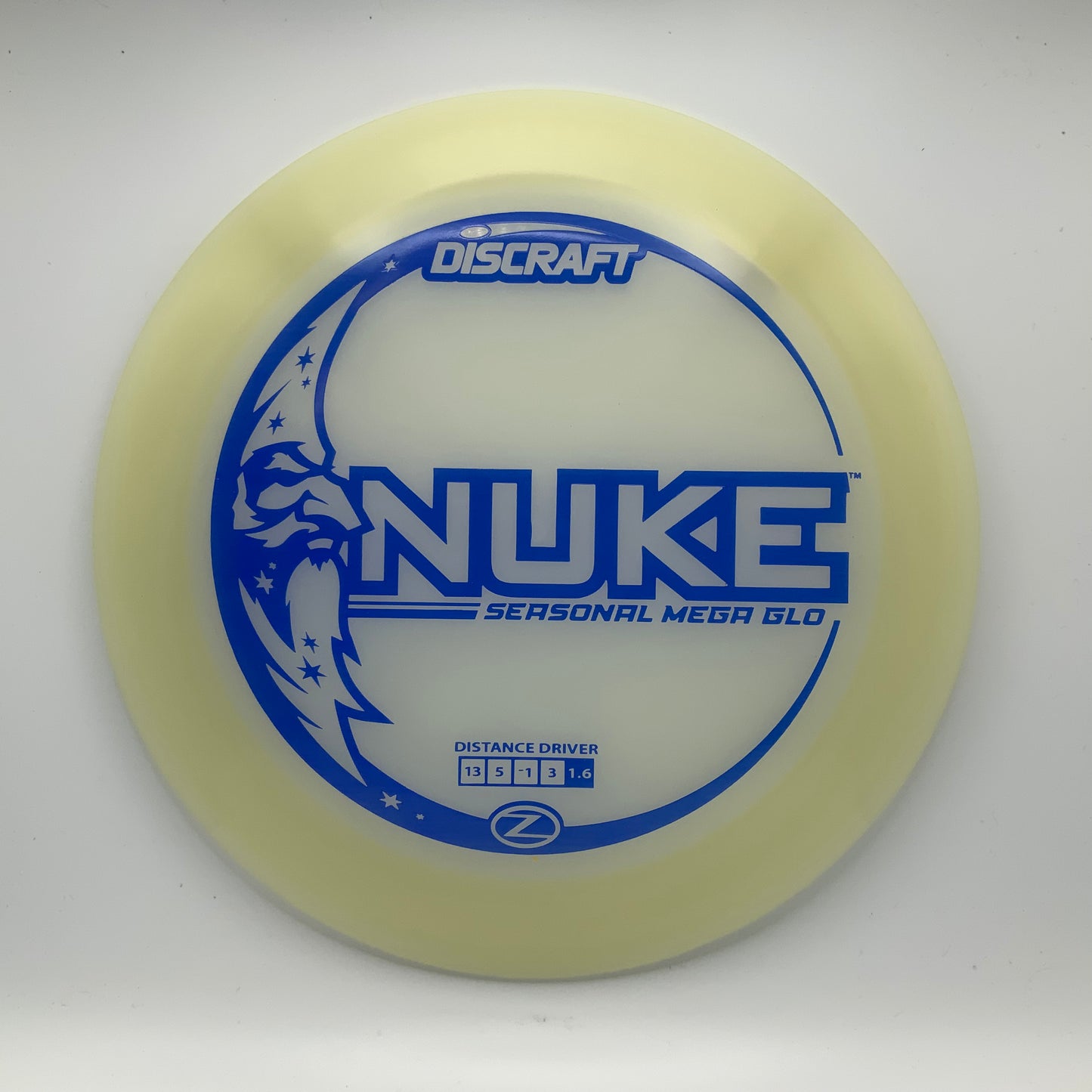 Discraft Nuke - Glo Z Mega Glo Z #14 - 173-174 - Astro Discs TX - Houston Disc Golf