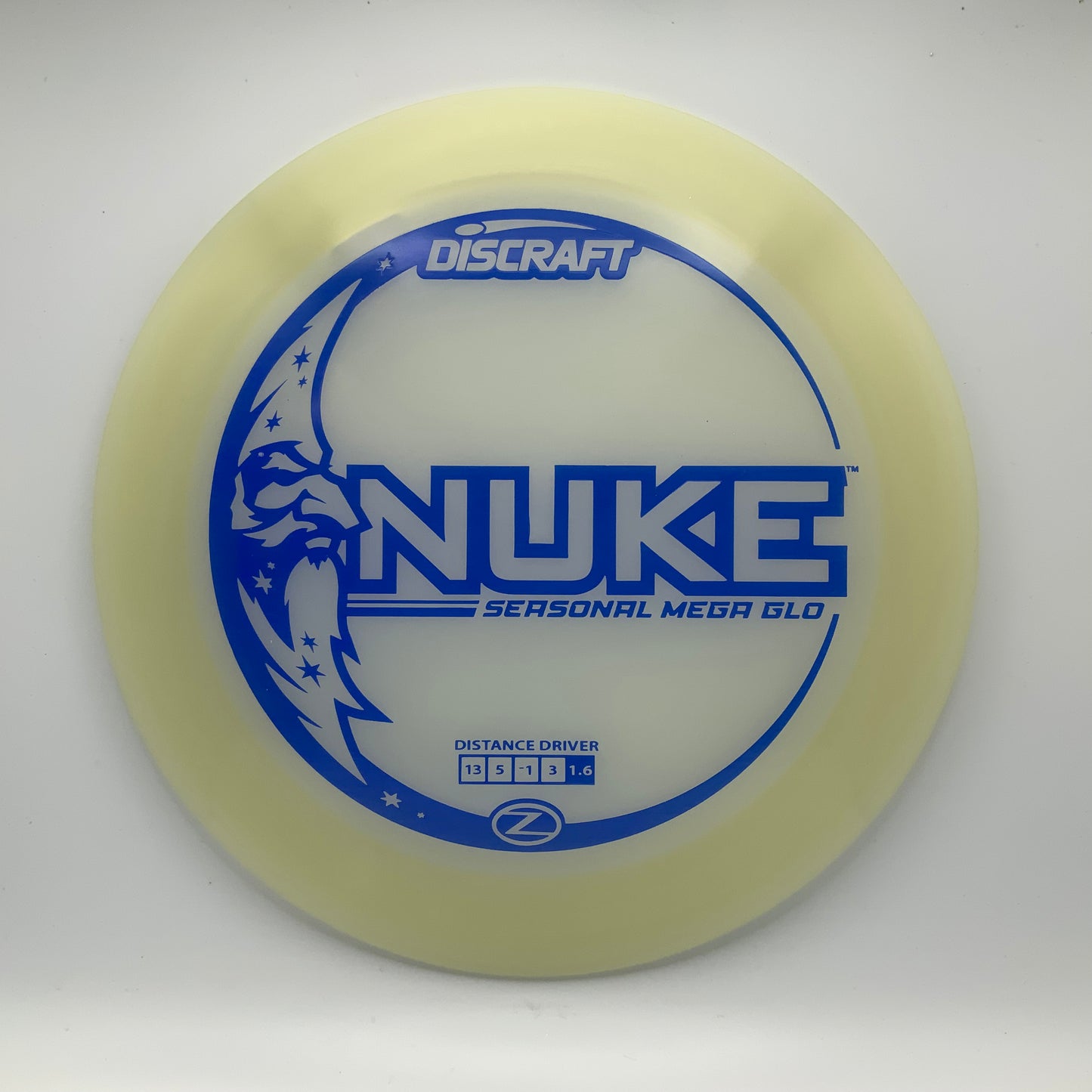 Discraft Nuke - Glo Z Mega Glo Z #27 - 173-174 - Astro Discs TX - Houston Disc Golf