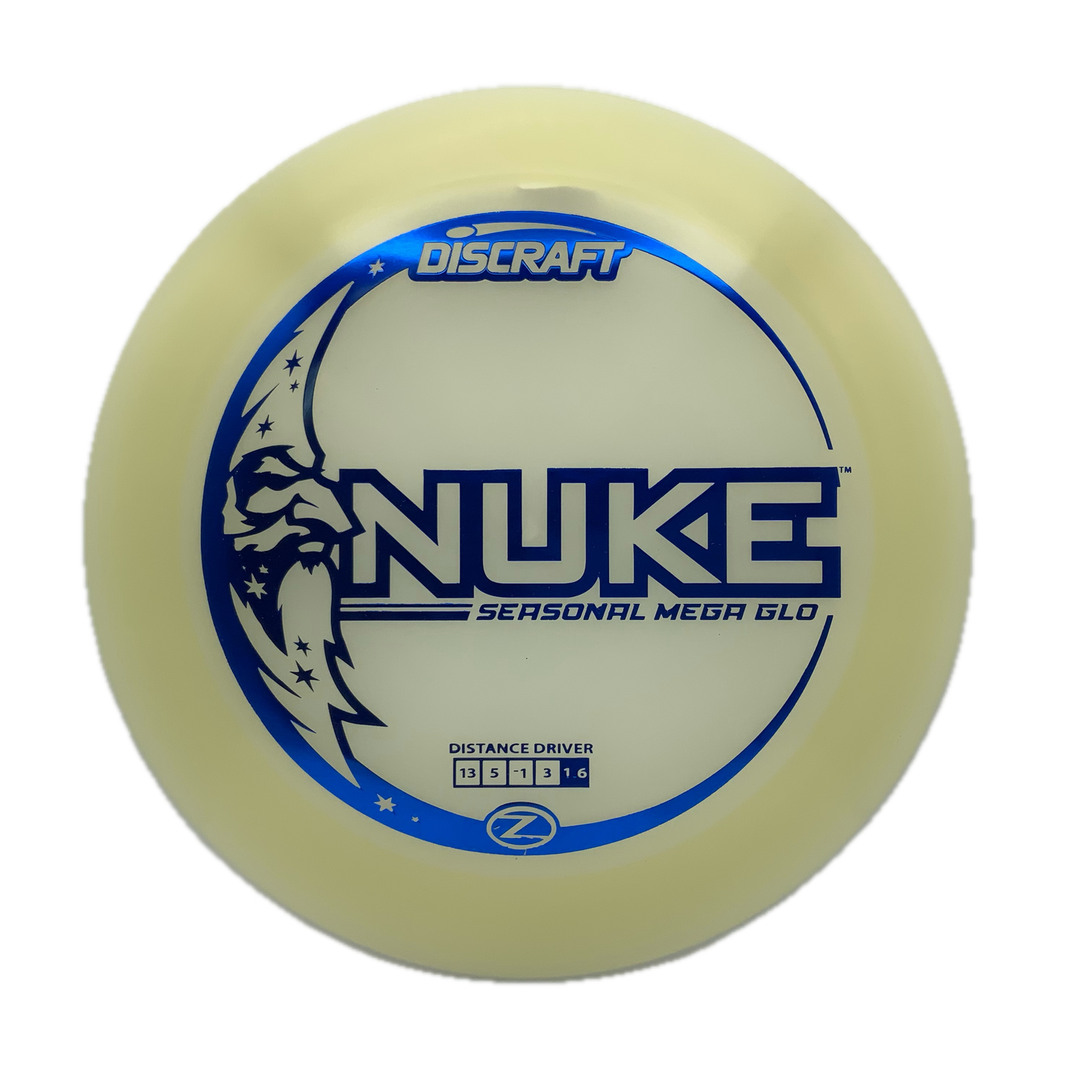Discraft Nuke - Glo Z Mega Glo Z #28 - 173-174 - Astro Discs TX - Houston Disc Golf