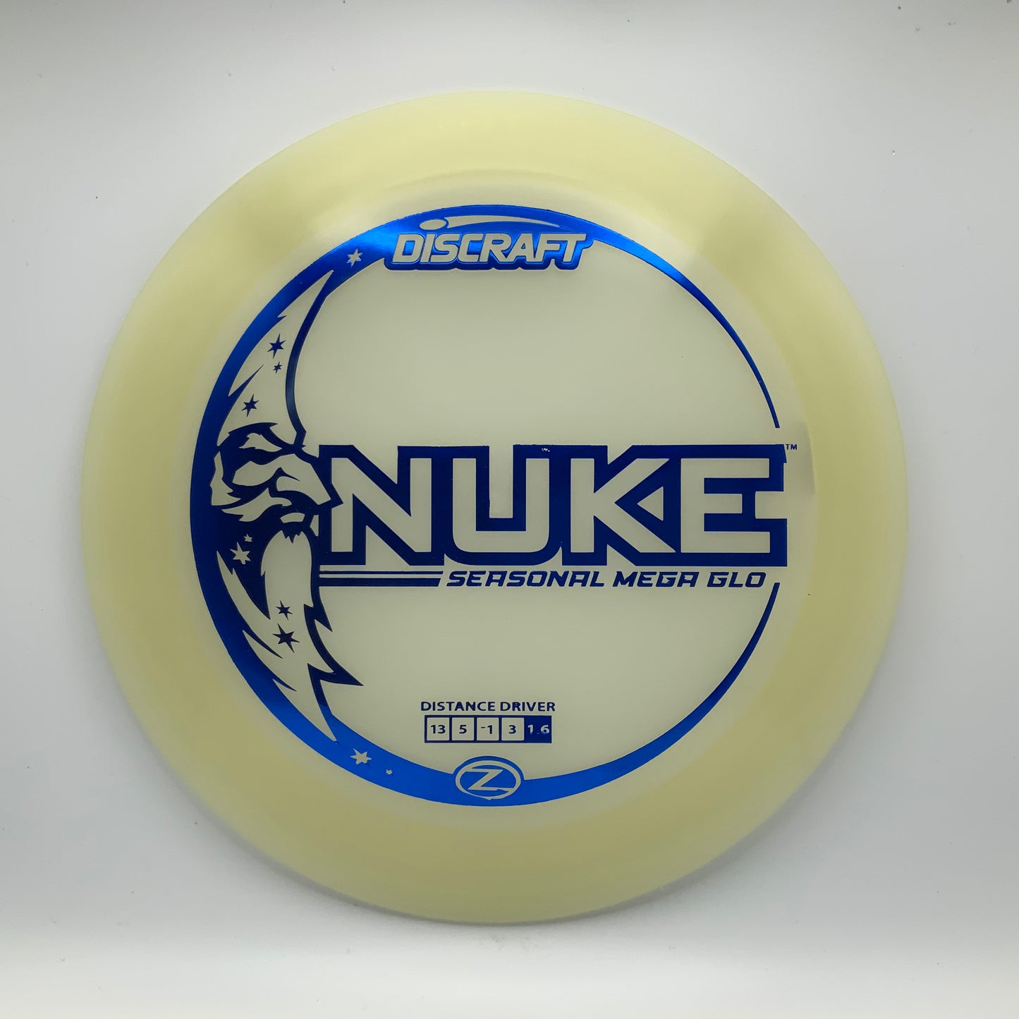 Discraft Nuke - Glo Z Mega Glo Z #30 - 173-174 - Astro Discs TX - Houston Disc Golf