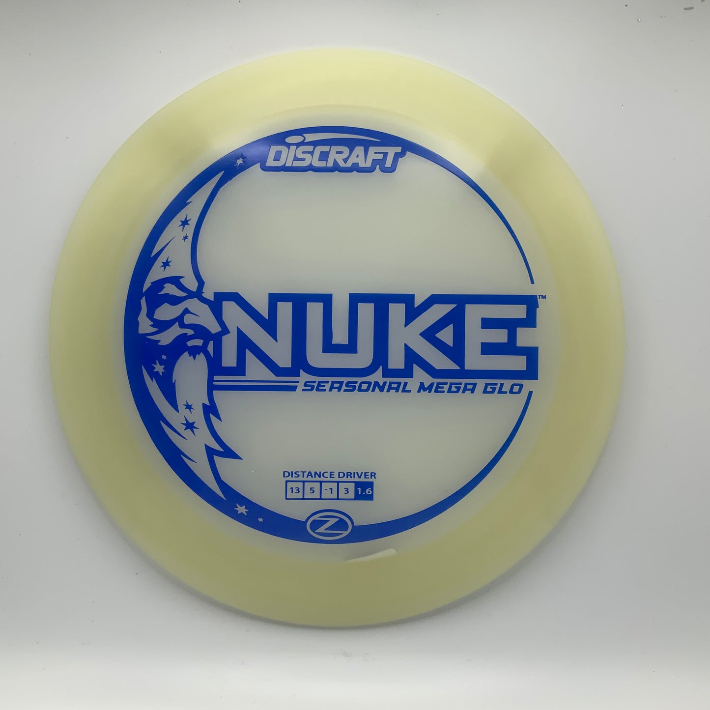 Discraft Nuke - Glo Z Mega Glo Z #31 - 173-174 - Astro Discs TX - Houston Disc Golf
