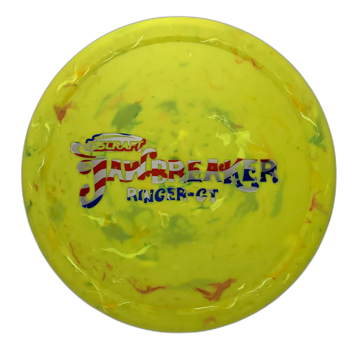 Discraft Ringer GT Jawbreaker Yellow 4 - 173-174 - Astro Discs TX - Houston Disc Golf
