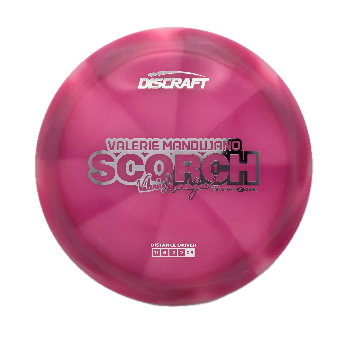 Discraft Scorch - 2025 Valerie Mandujano Tour Series Z Swirl #4 - 173-174 - Astro Discs TX - Houston Disc Golf